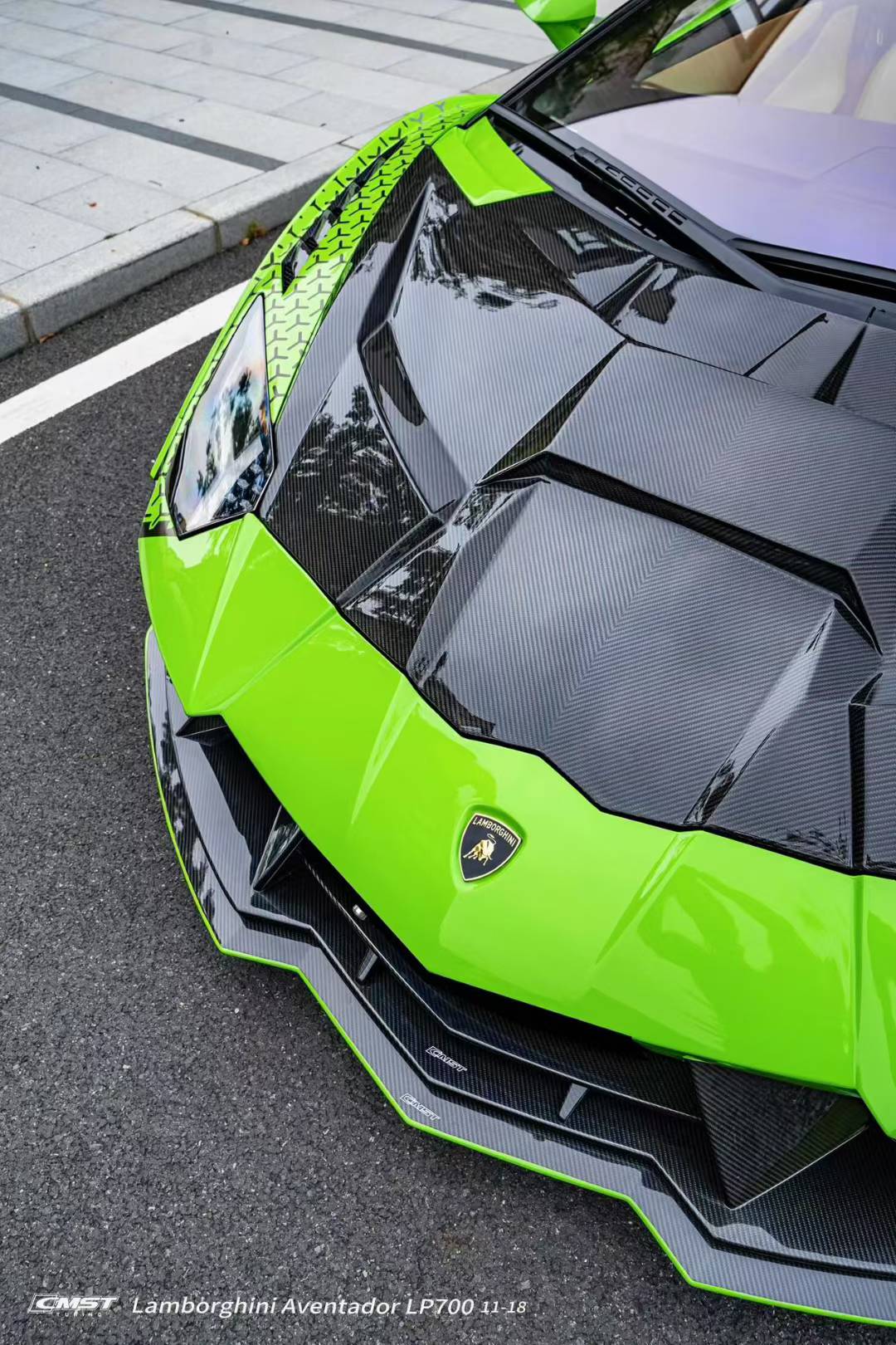 CMST Lamborghini Aventador LP700 Dry Carbon Fibre Front End Conversion - Image 3