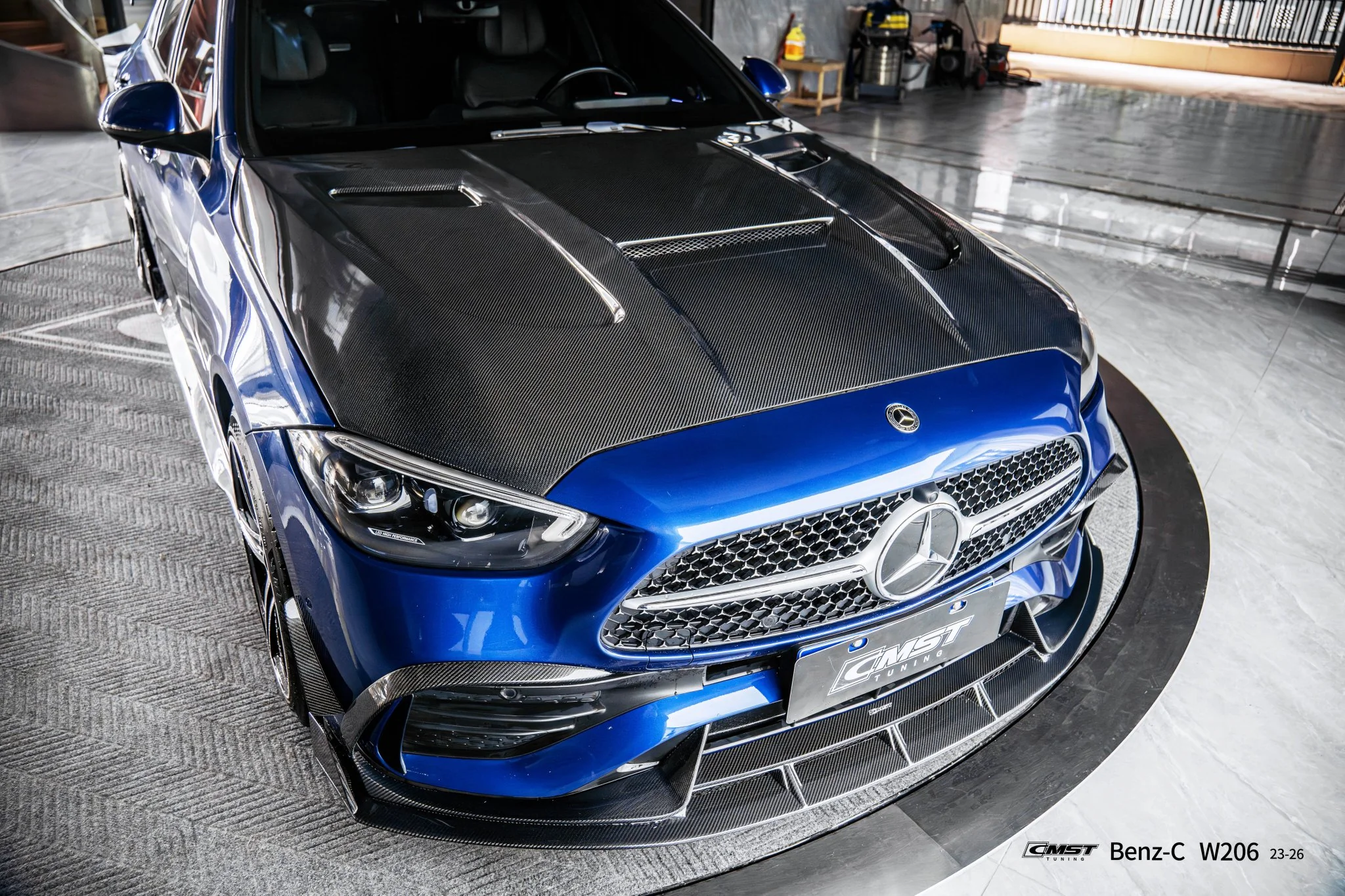 CMST Mercedes-Benz C-Class W206 Carbon Fibre Bonnet V1 - Image 5