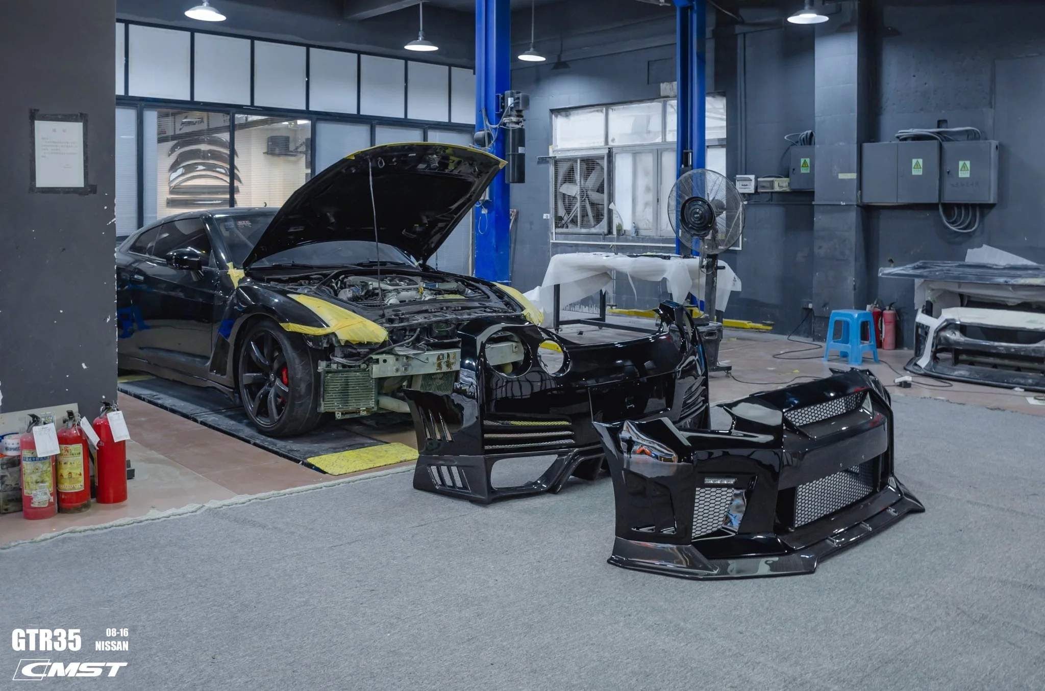 CMST Nissan GTR 2008-2016 R35 Full Carbon Fibre Bodykit - Image 38