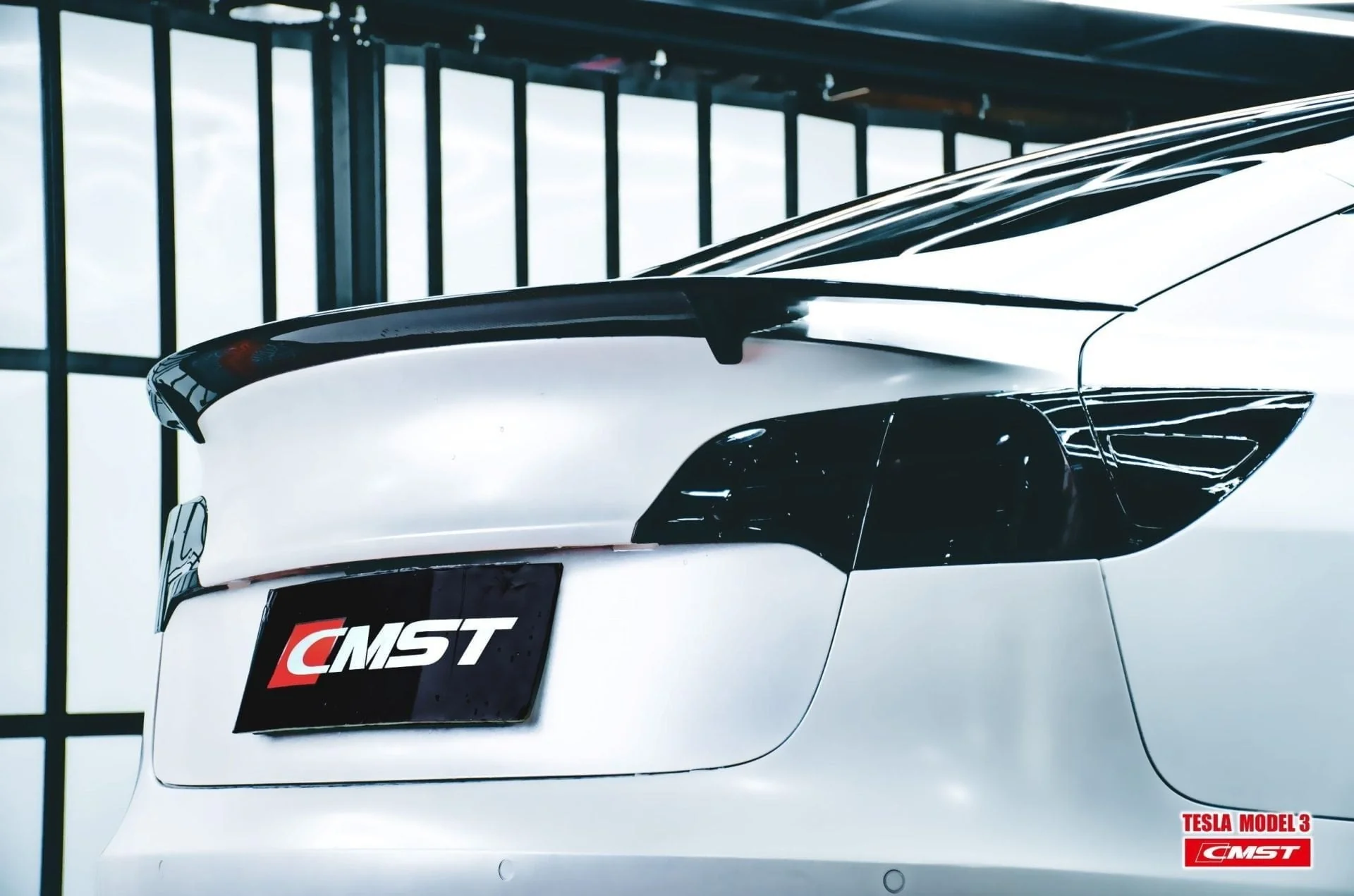 CMST Tesla Model 3 Carbon Fiber Full Body Kit Style E - Image 41