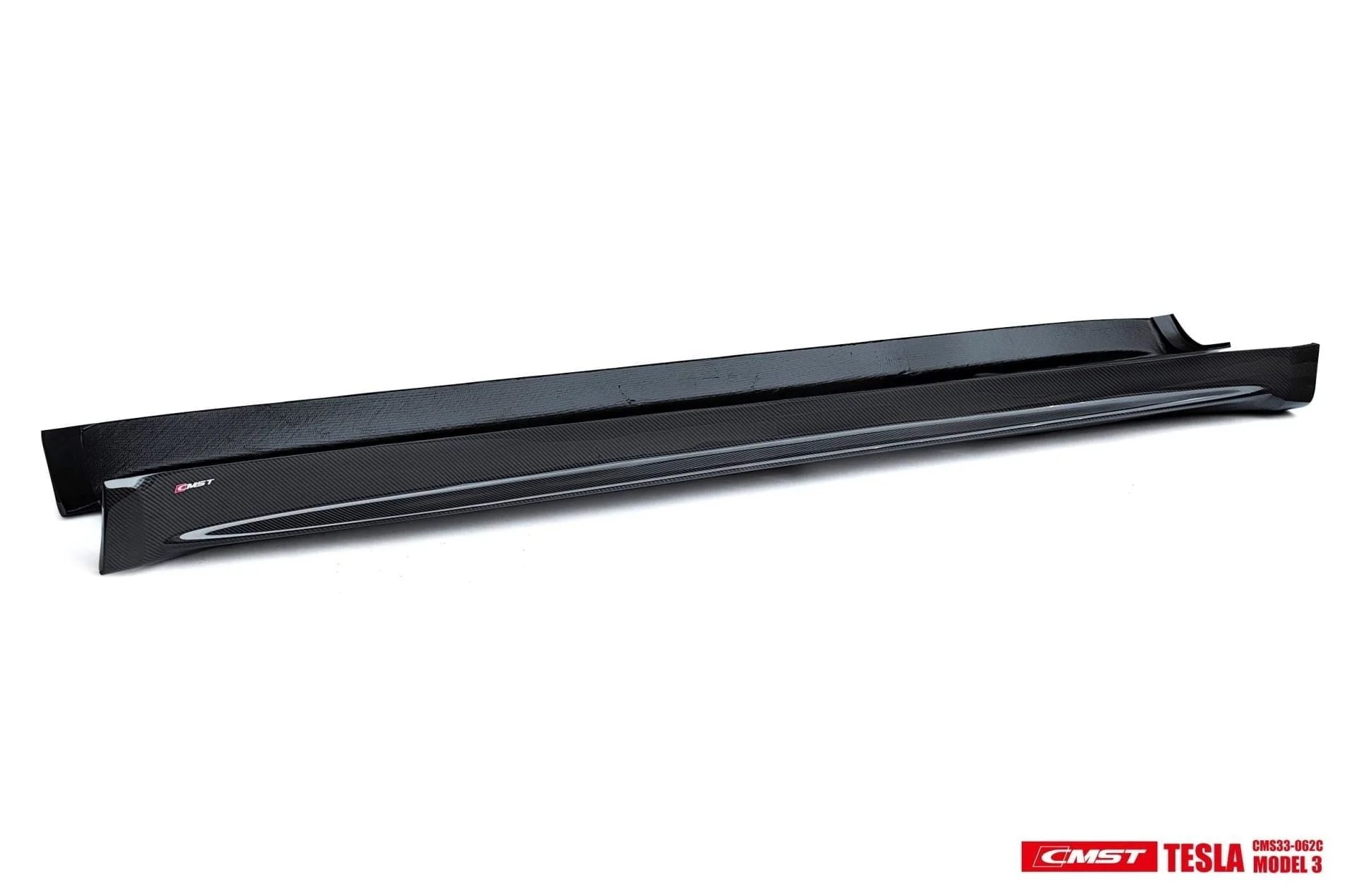 CMST Tesla Model 3 Carbon Fiber Full Body Kit Style E - Image 55