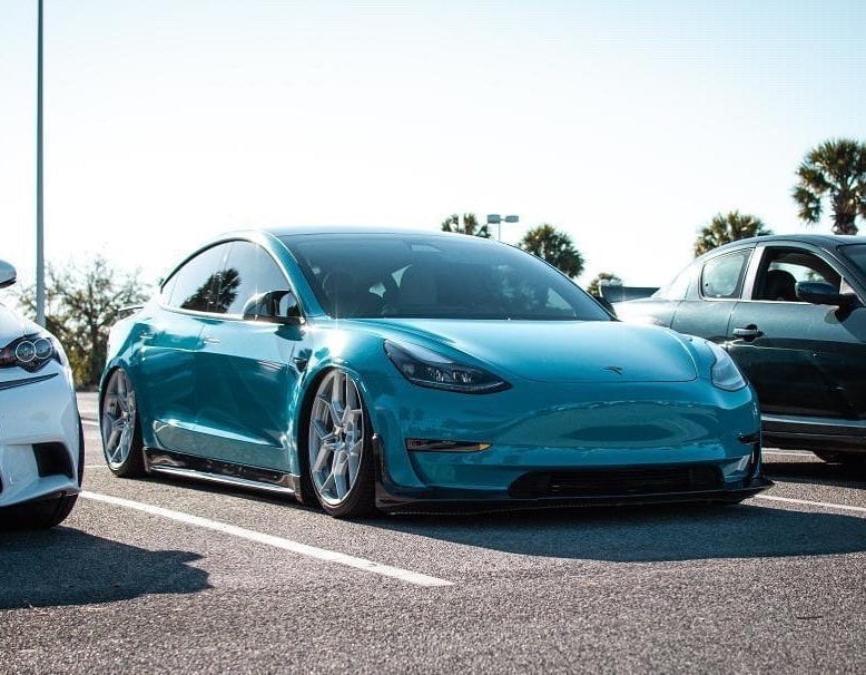 CMST Tesla Model 3 Carbon Fiber Full Body Kit Style E - Image 65