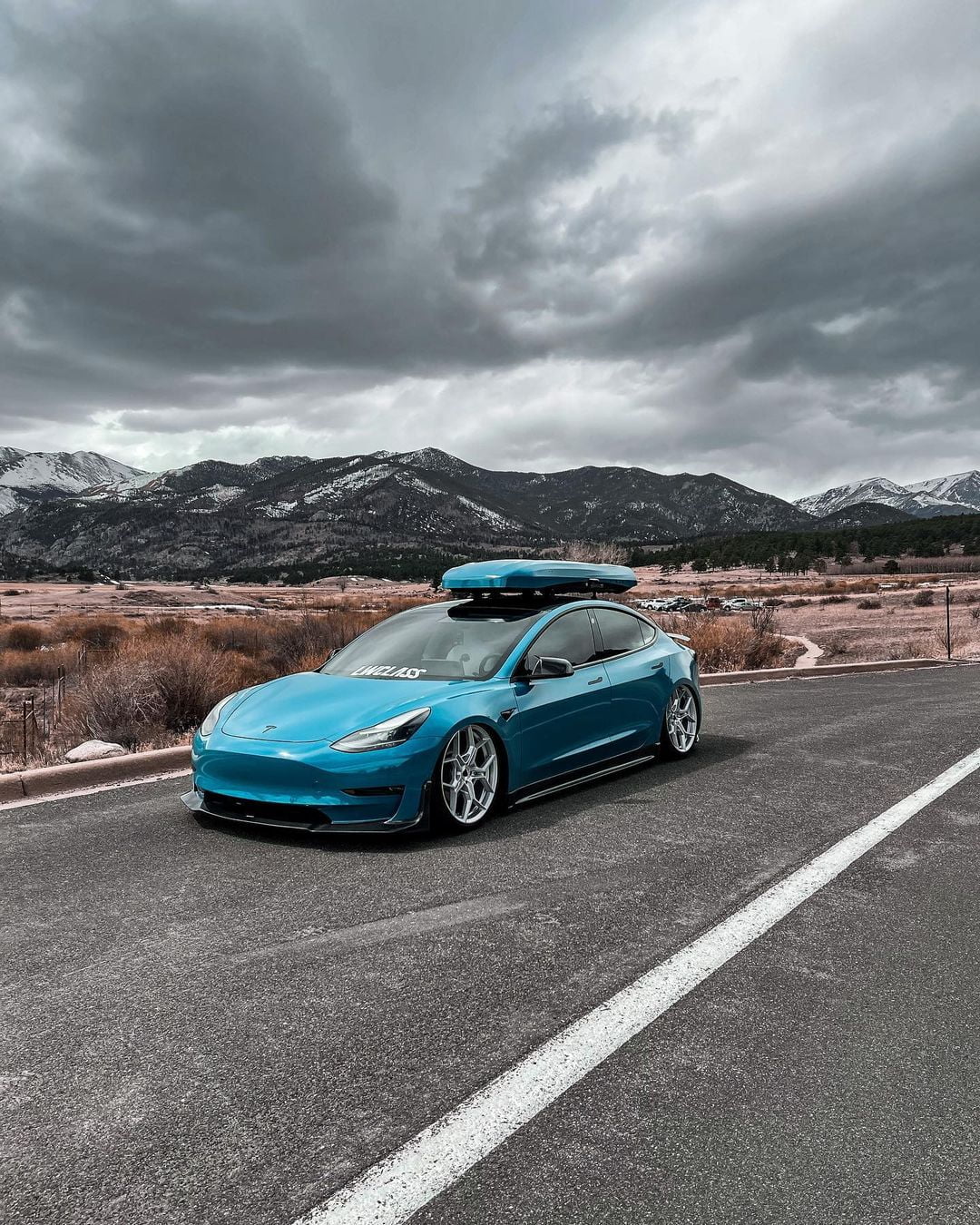 CMST Tesla Model 3 Carbon Fiber Full Body Kit Style E - Image 74