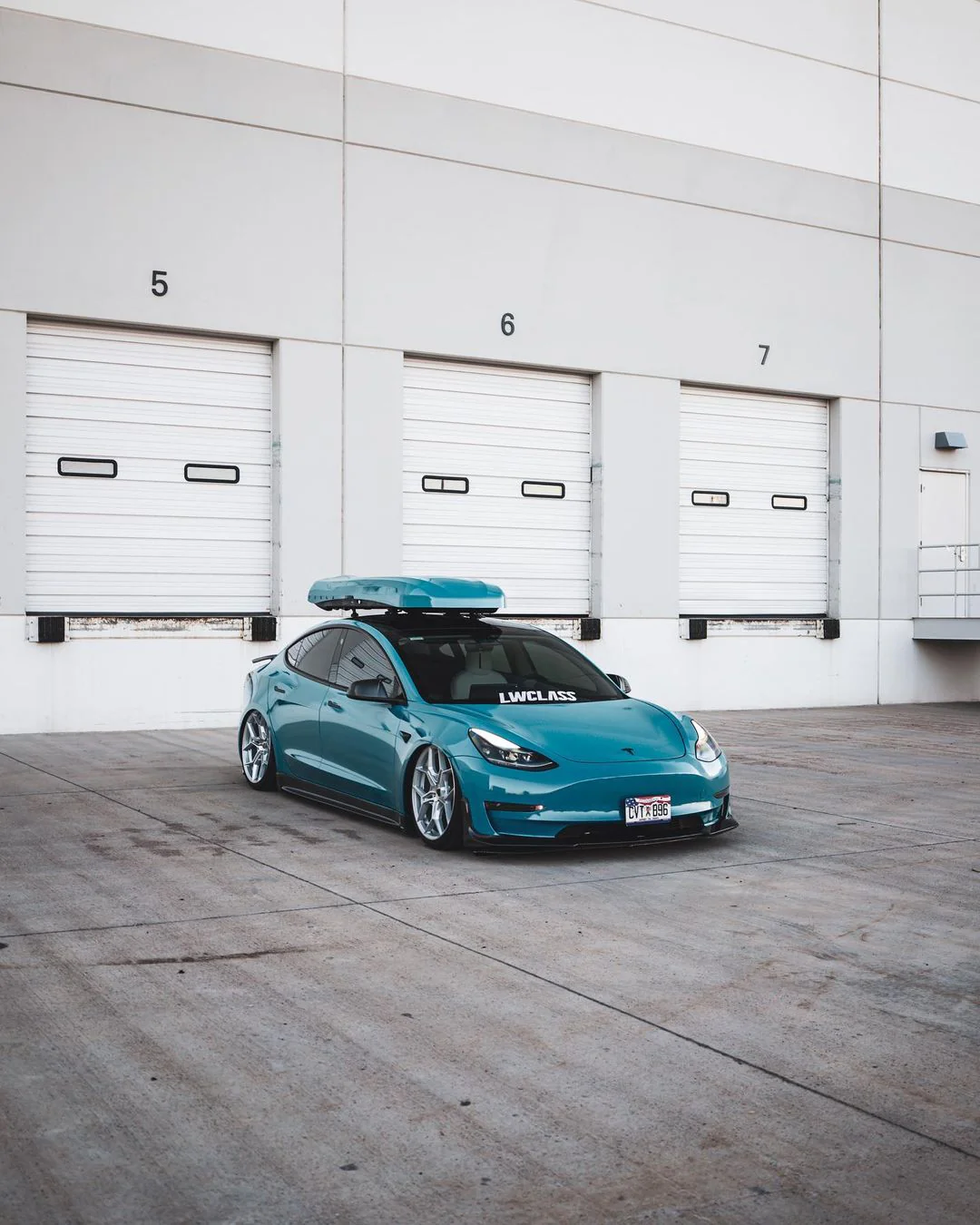 CMST Tesla Model 3 Carbon Fiber Full Body Kit Style E - Image 78