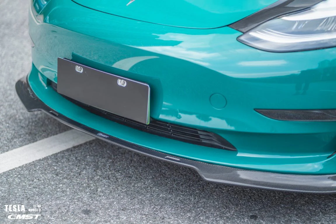 CMST Tesla Model 3 Carbon Fiber Full Body Kit Style F - Image 19