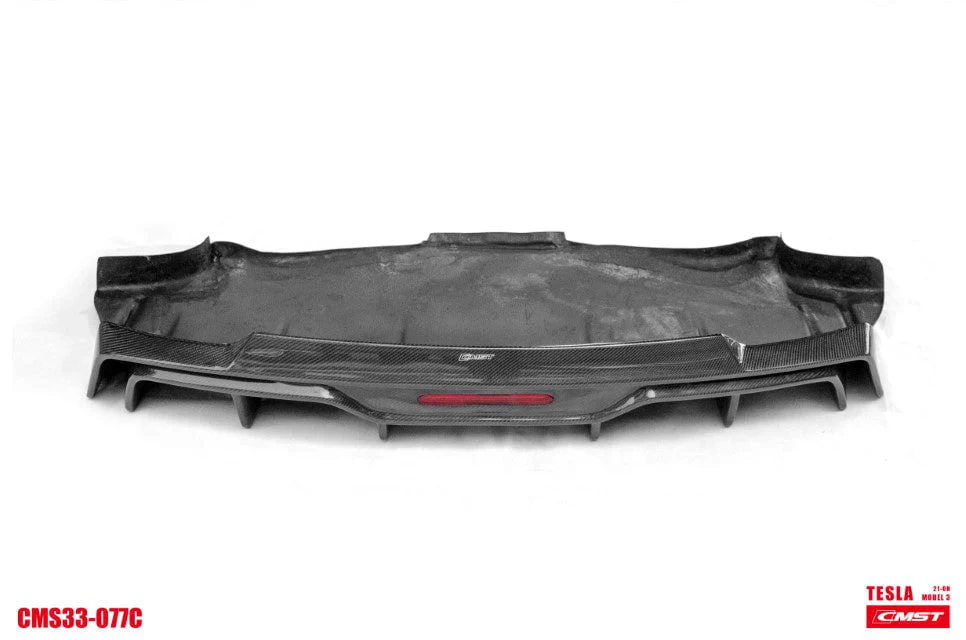 CMST Tesla Model 3 Carbon Fiber Full Body Kit Style F - Image 24