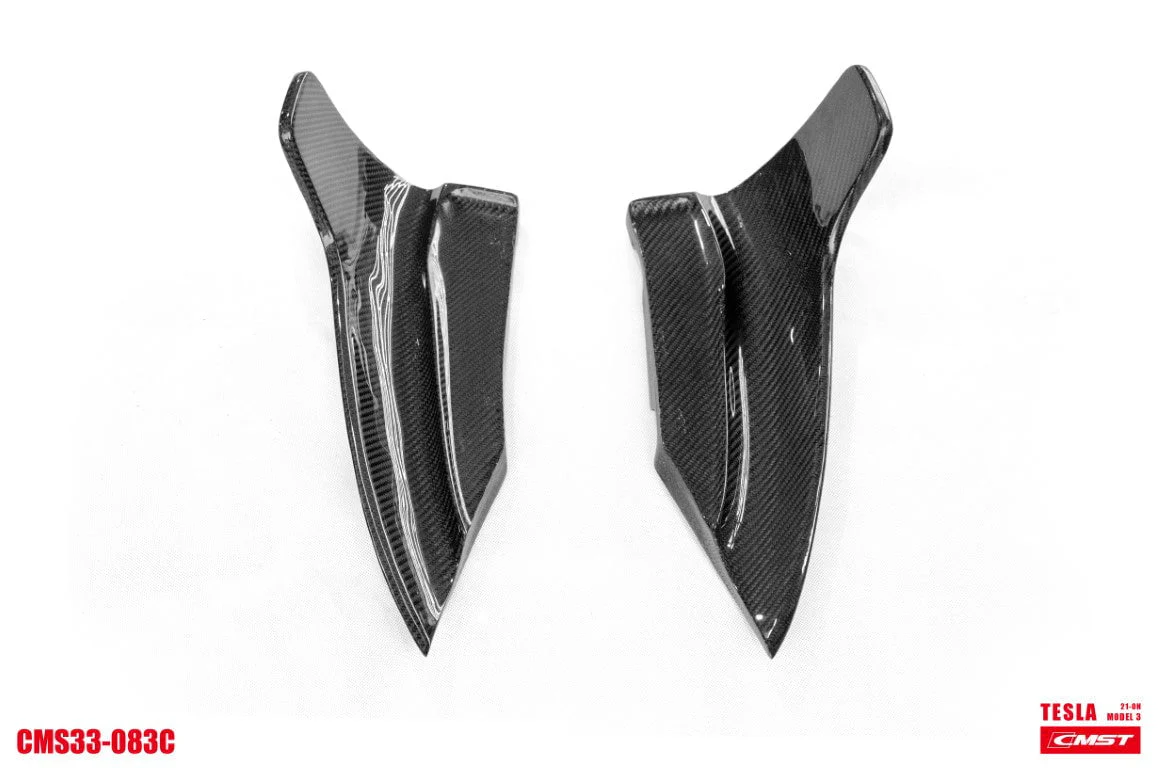 CMST Tesla Model 3 Carbon Fiber Full Body Kit Style F - Image 26