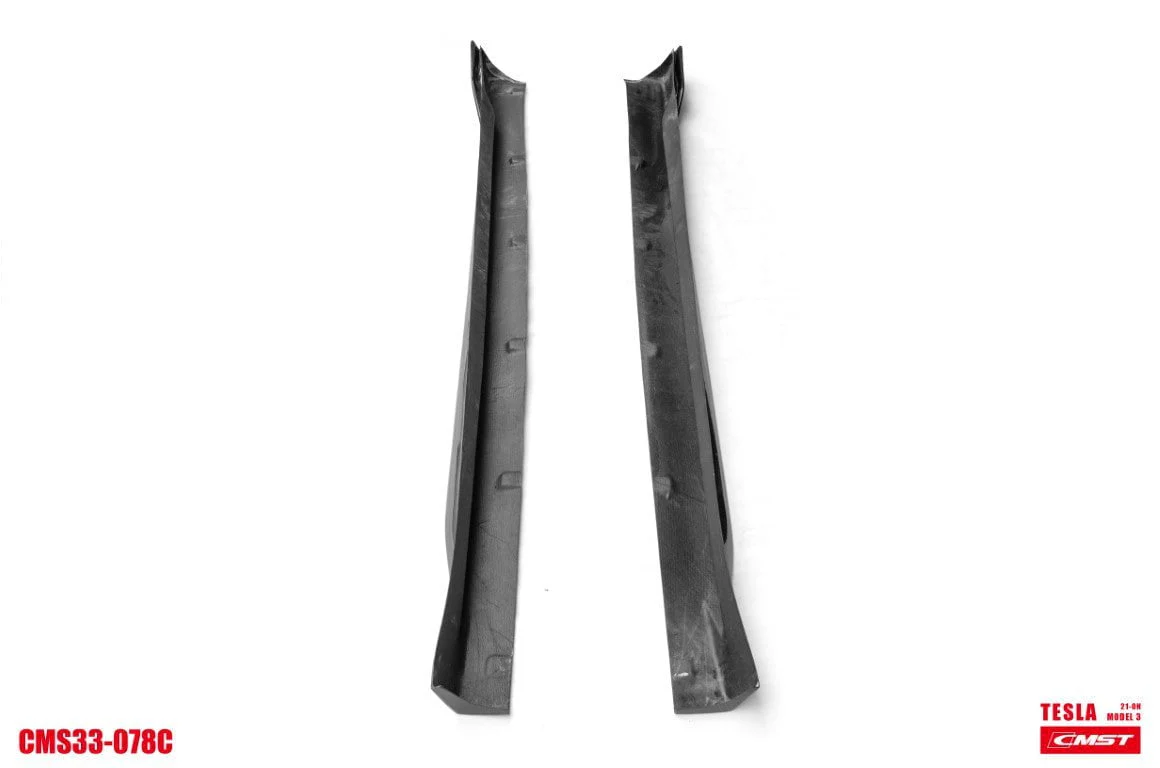CMST Tesla Model 3 Carbon Fiber Full Body Kit Style F - Image 32