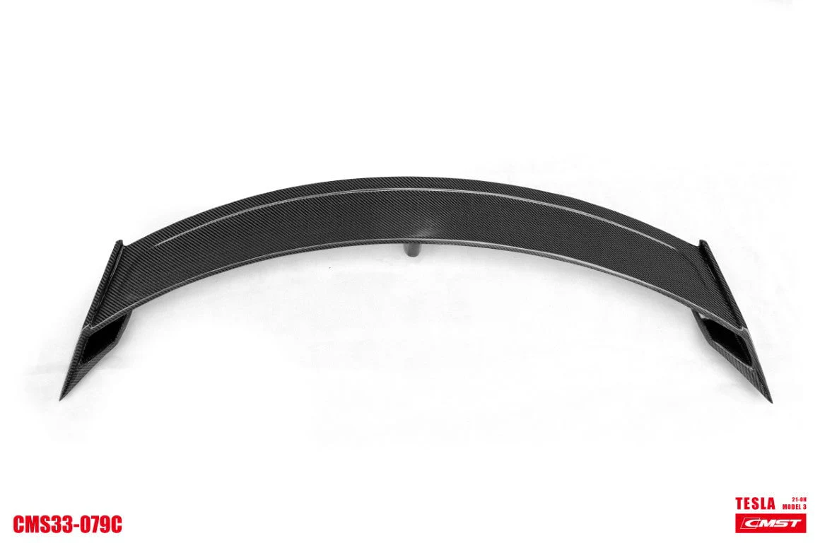 CMST Tesla Model 3 Carbon Fiber Full Body Kit Style F - Image 34
