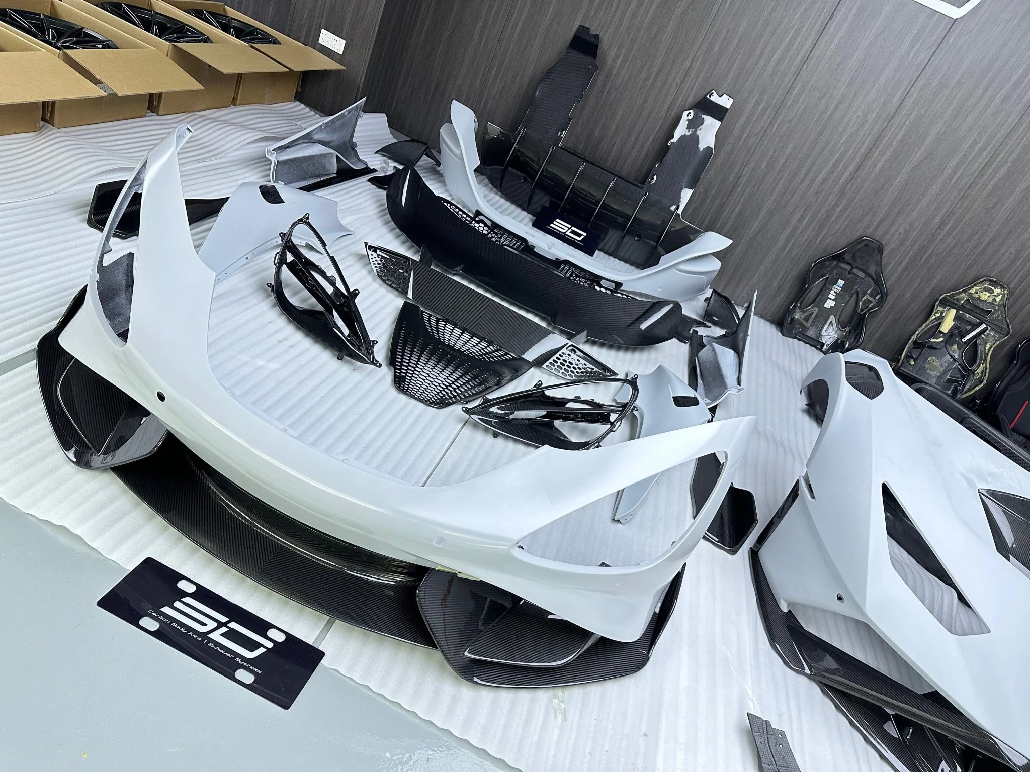 SD Dry Carbon Fibre Conversion Full Body Kit for McLaren 720S to 765LT - Image 21