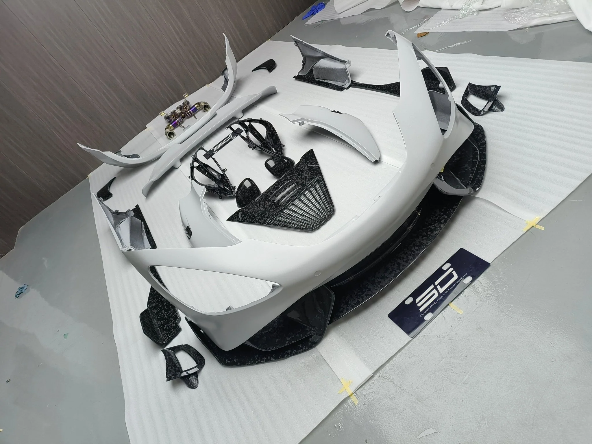 SD Dry Carbon Fibre Conversion Full Body Kit for McLaren 720S to 765LT - Image 22