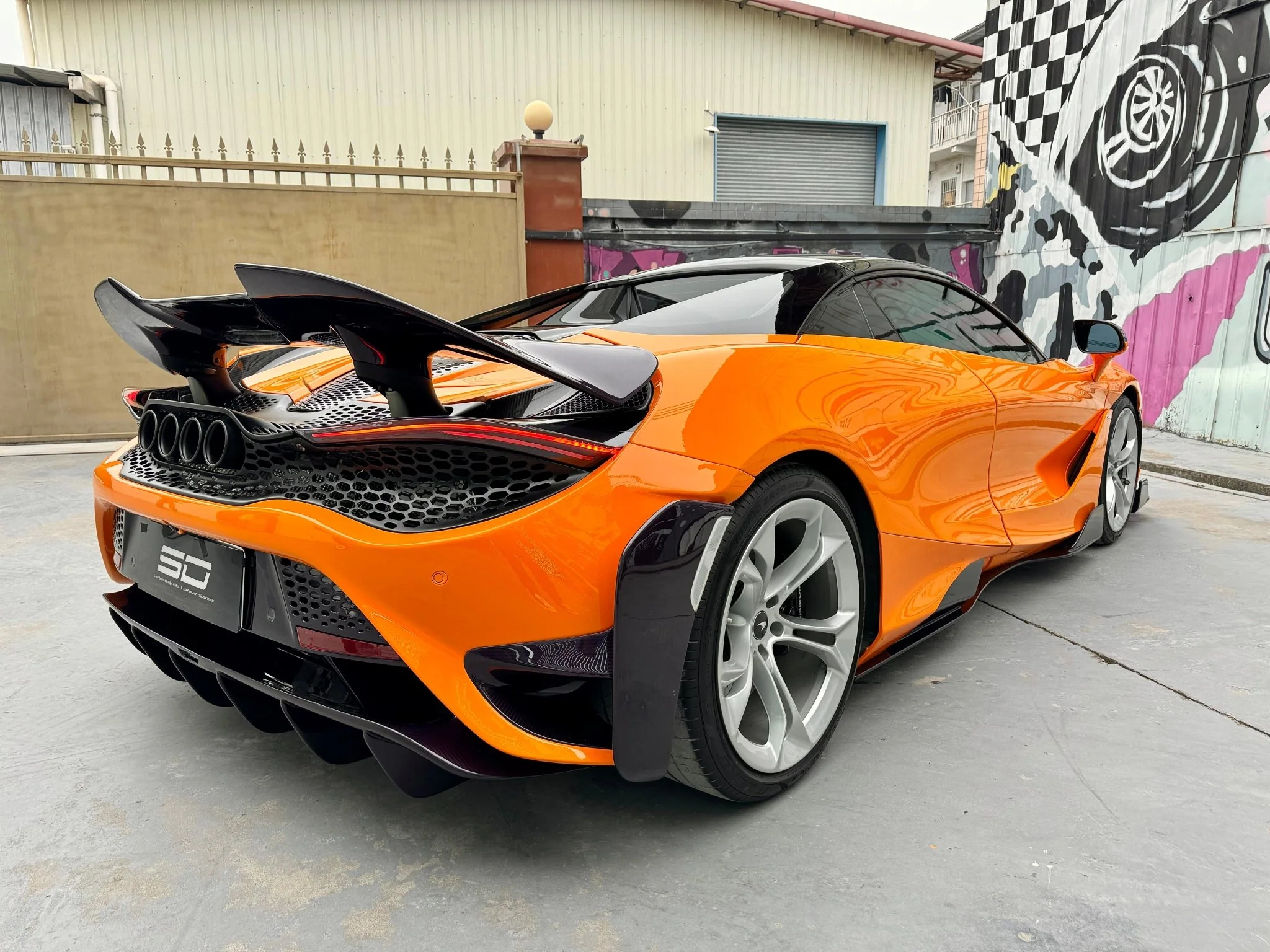 SD Dry Carbon Fibre Conversion Full Body Kit for McLaren 720S to 765LT - Image 3