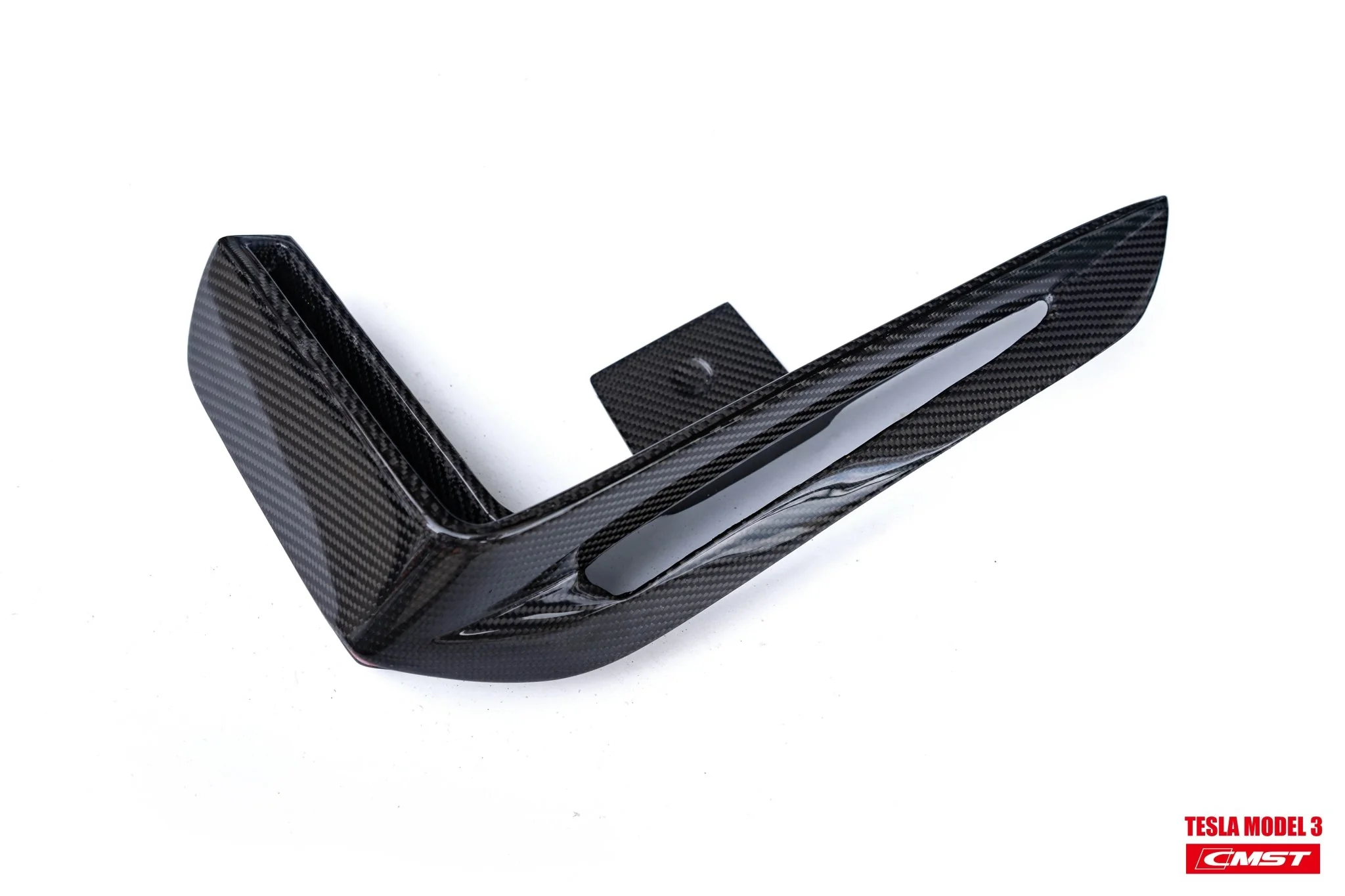 CMST Tuning Carbon Fiber Front Bumper for Tesla Model 3 Ver.1 with Carbon Fiber Canards & Front Lip - Image 20