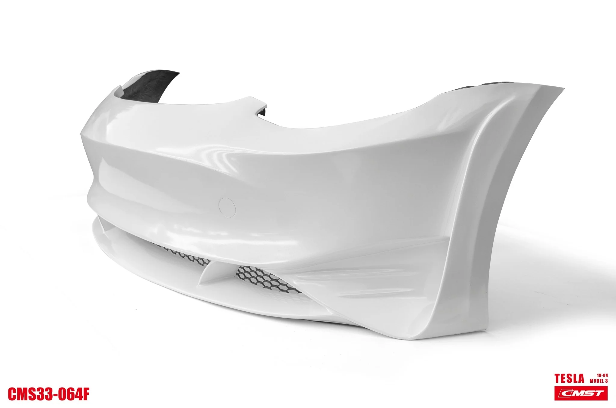 CMST Tuning Carbon Fiber Front Bumper & Front Lip for Tesla Model 3 Ver.2 - Image 20