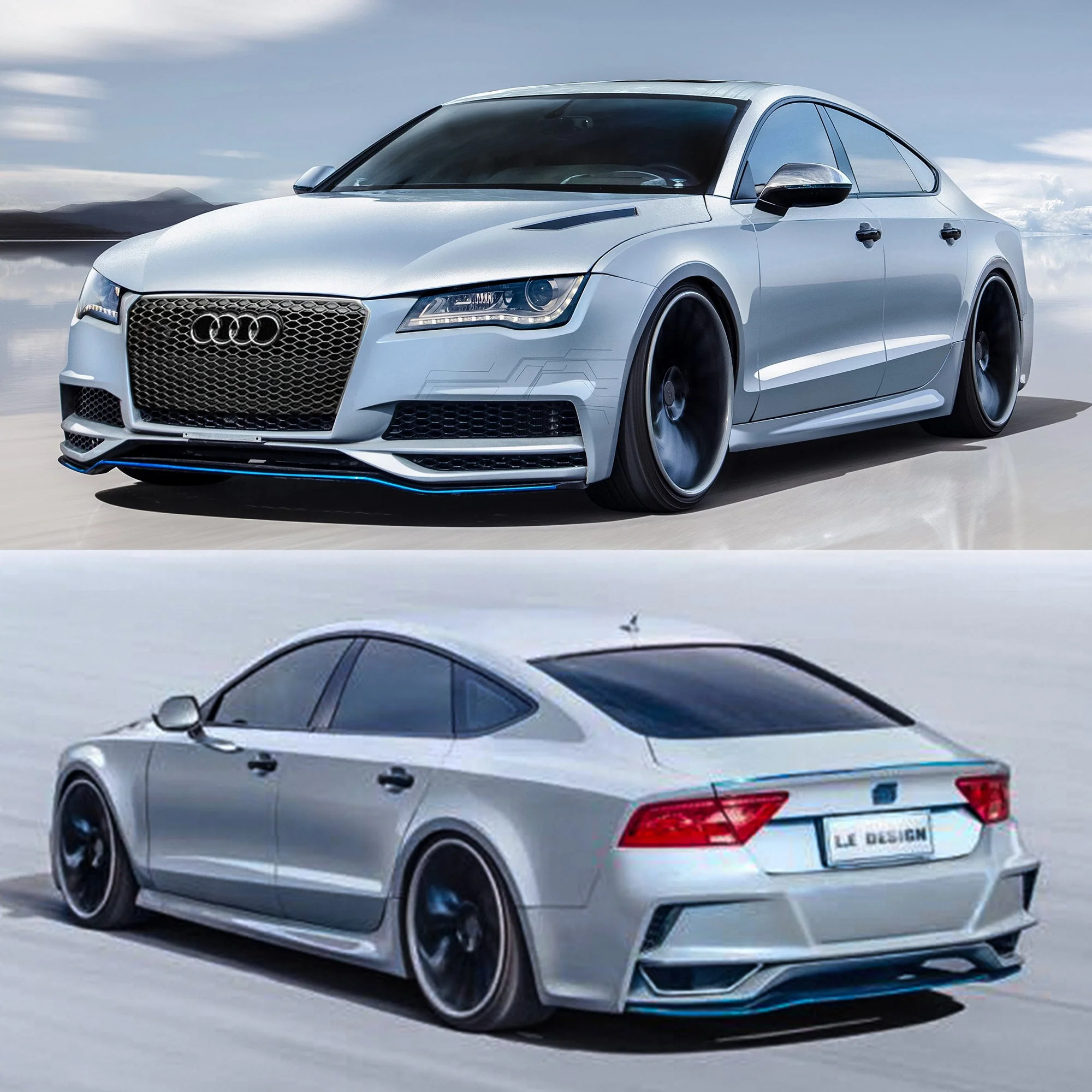 CMST Tuning Carbon Fiber Full Body Kit for Audi A7/S7 2012-2015 - Image 2