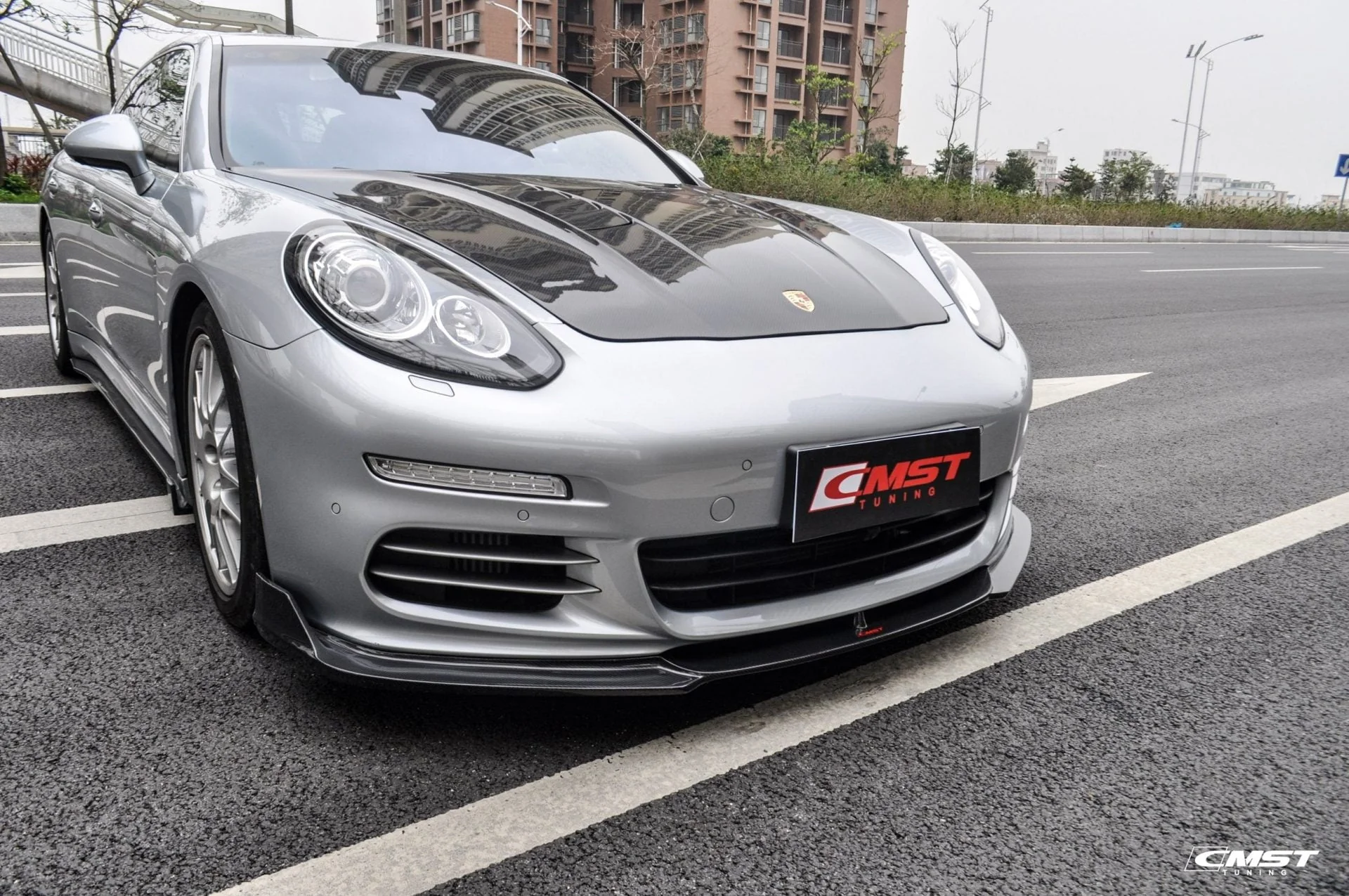 CMST Tuning Carbon Fiber Full Body Kit for Porsche Panamera 970.2 Base 2014-2016 - Image 12