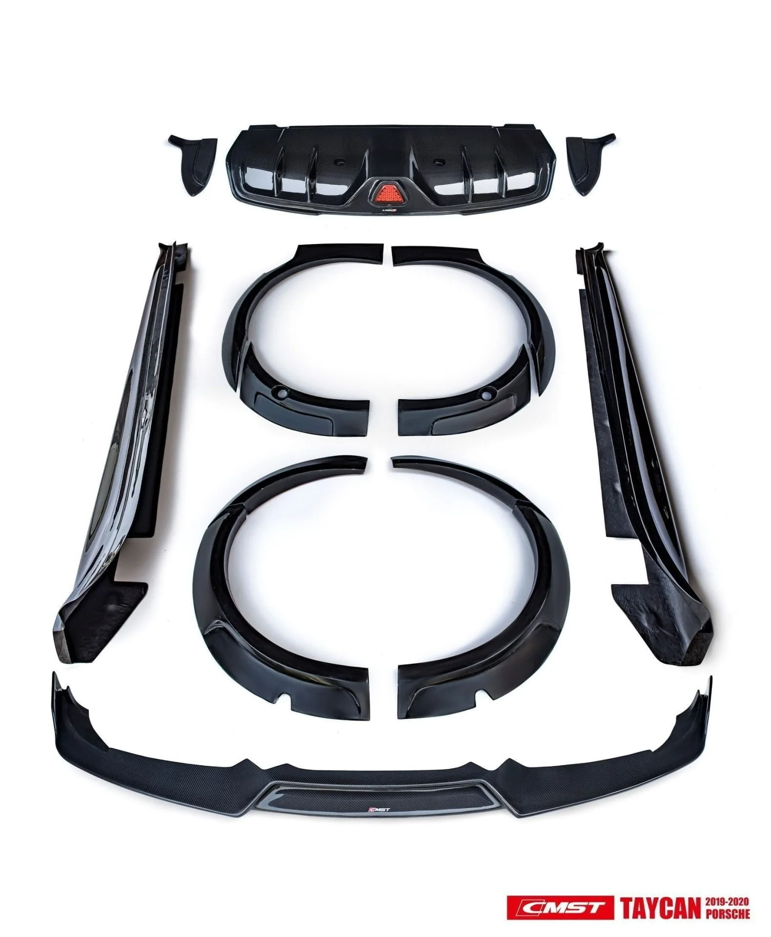 CMST Porsche Taycan Turbo / Turbo S (2020-2025) CMST Carbon Fibre Aero Body Kit - Image 11