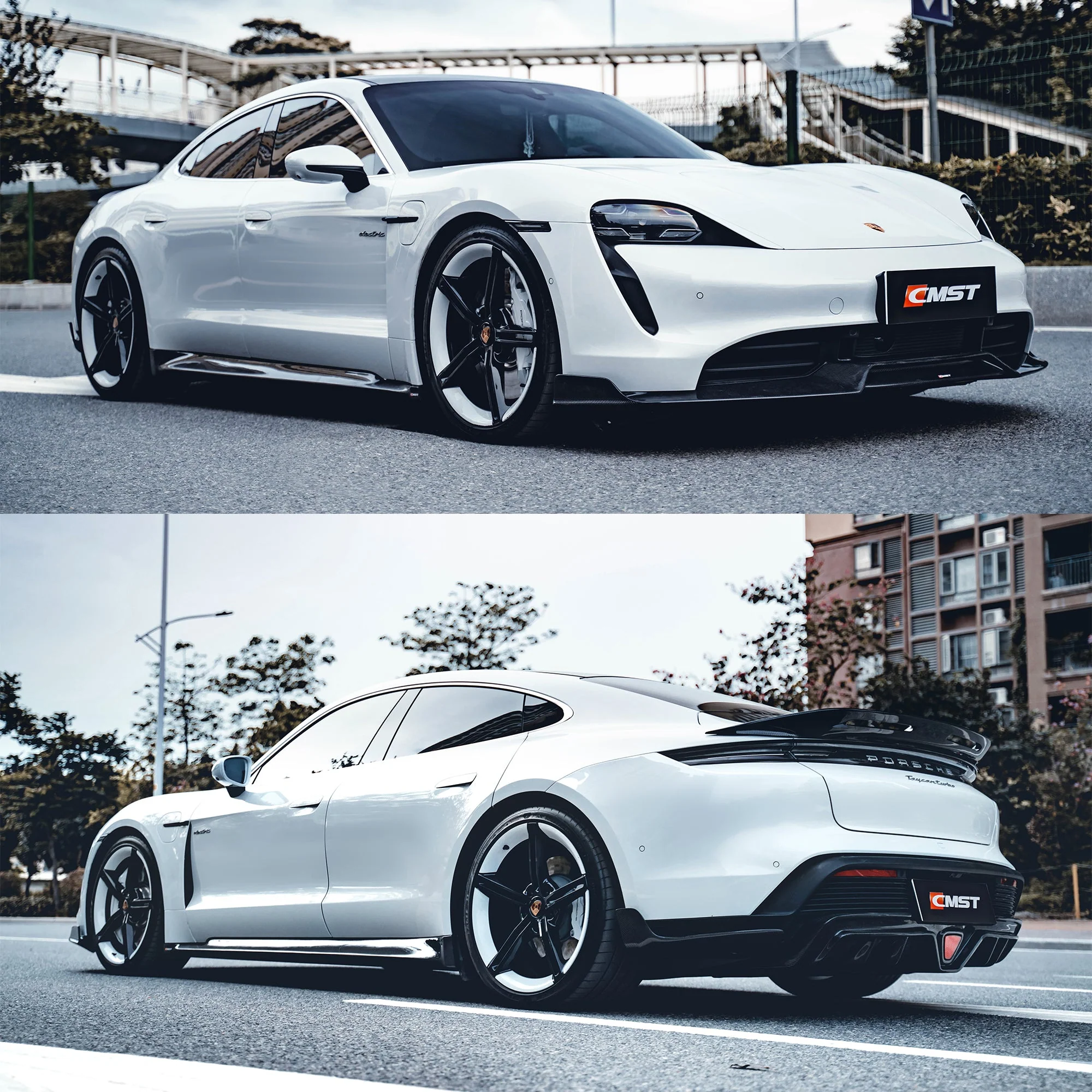 CMST Porsche Taycan Turbo / Turbo S (2020-2025) CMST Carbon Fibre Aero Body Kit - Image 2