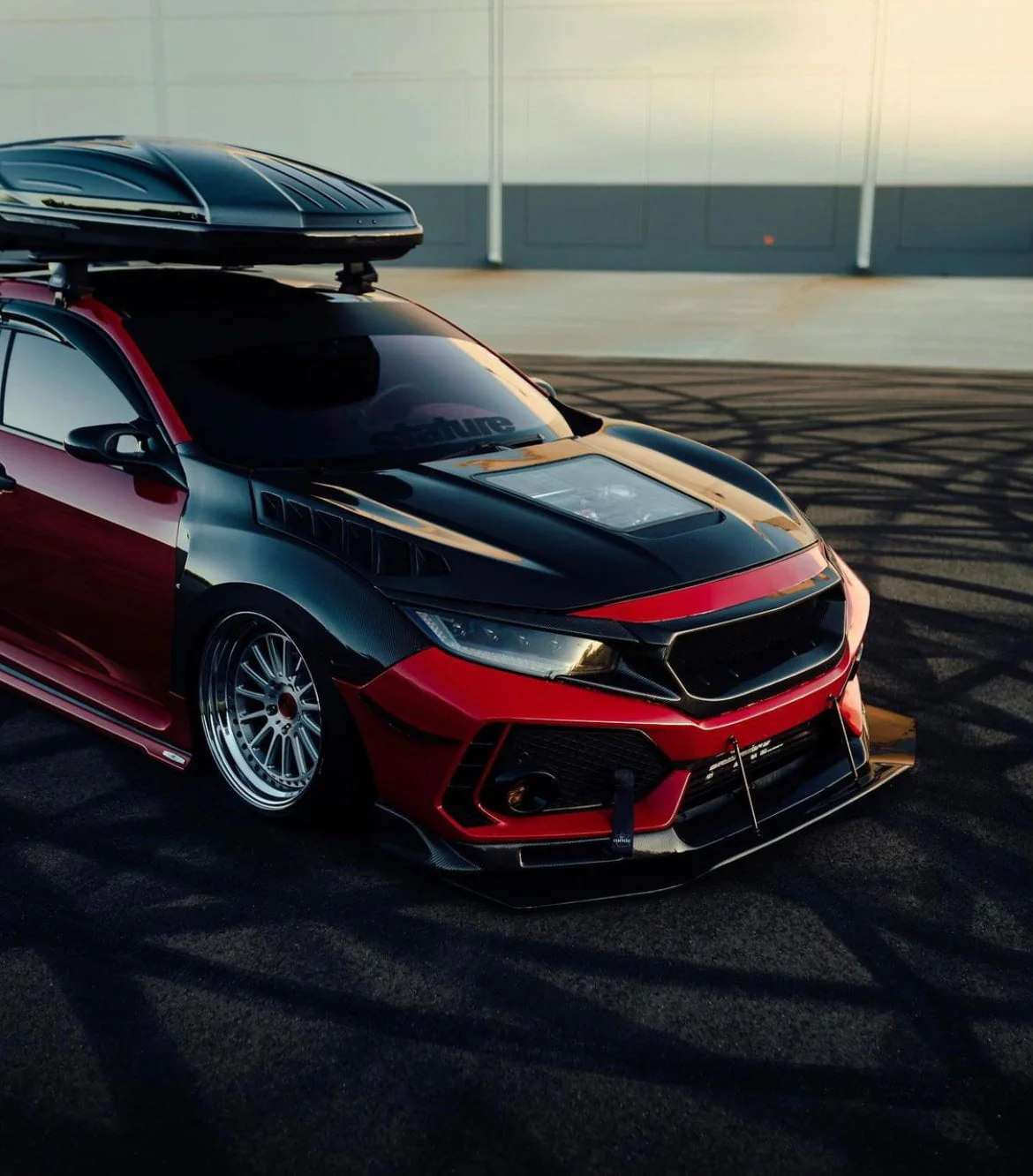CMST Tuning Carbon Fiber Glass Transparent Hood Bonnet Ver.3 for Honda 10th Gen Civic - Image 12