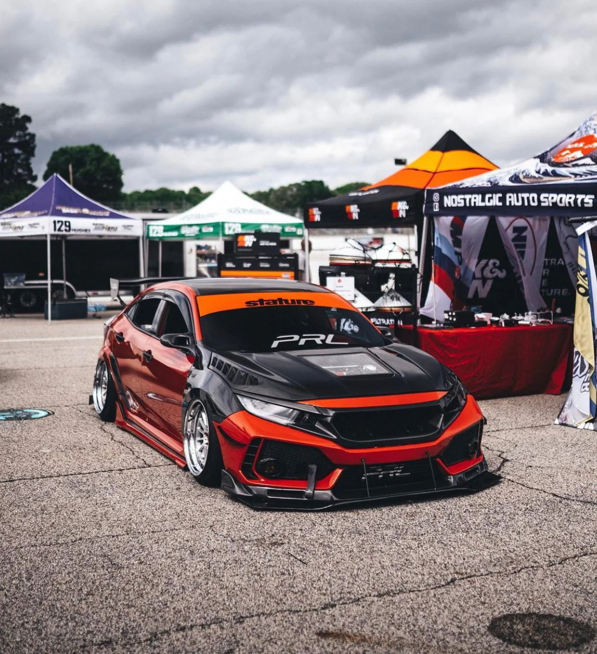 CMST Tuning Carbon Fiber Glass Transparent Hood Bonnet Ver.3 for Honda 10th Gen Civic - Image 5
