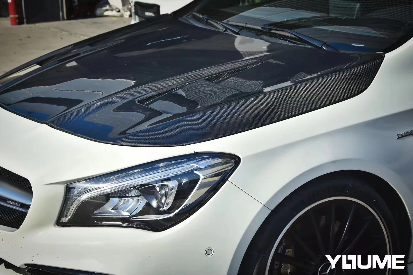 CMST Tuning Carbon Fiber Hood Bonnet for C117 2014-2019 CLA-250 CLA-45 AMG - Image 7