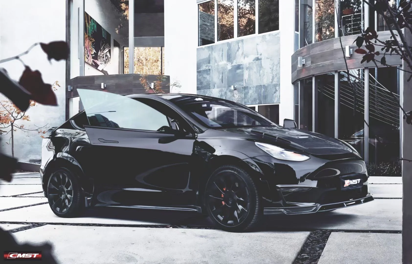 CMST Tuning Carbon Fiber Hood Bonnet Ver.1 for Tesla Model Y - Image 12