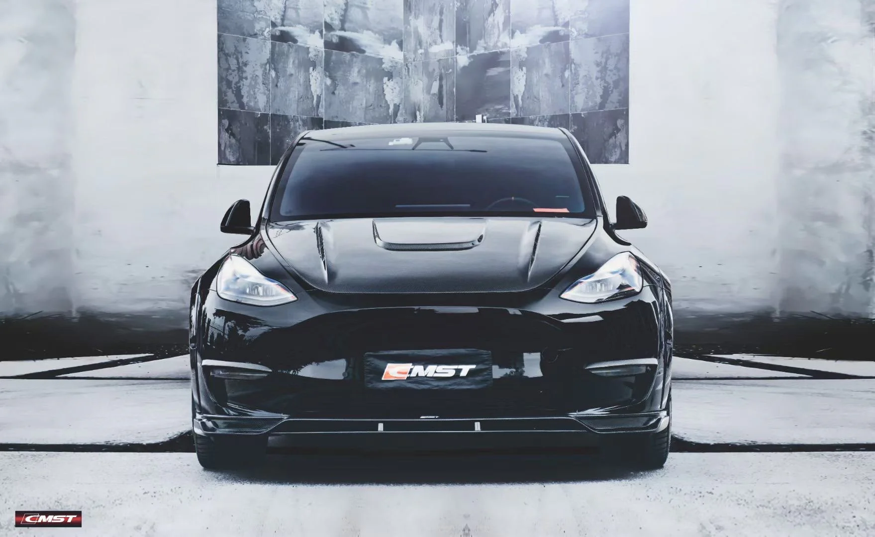 CMST Tuning Carbon Fiber Hood Bonnet Ver.1 for Tesla Model Y - Image 13