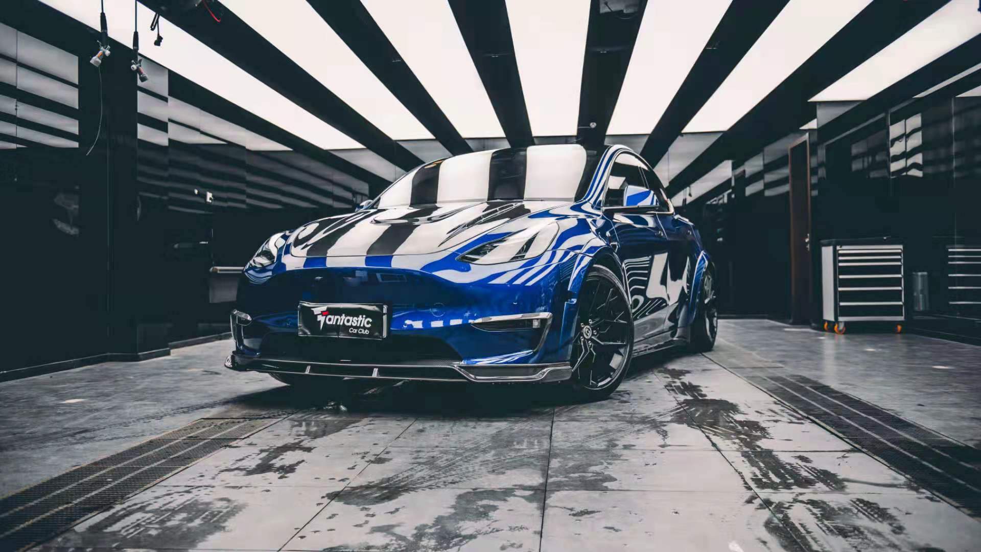 CMST Tuning Carbon Fiber Hood Bonnet Ver.1 for Tesla Model Y - Image 15