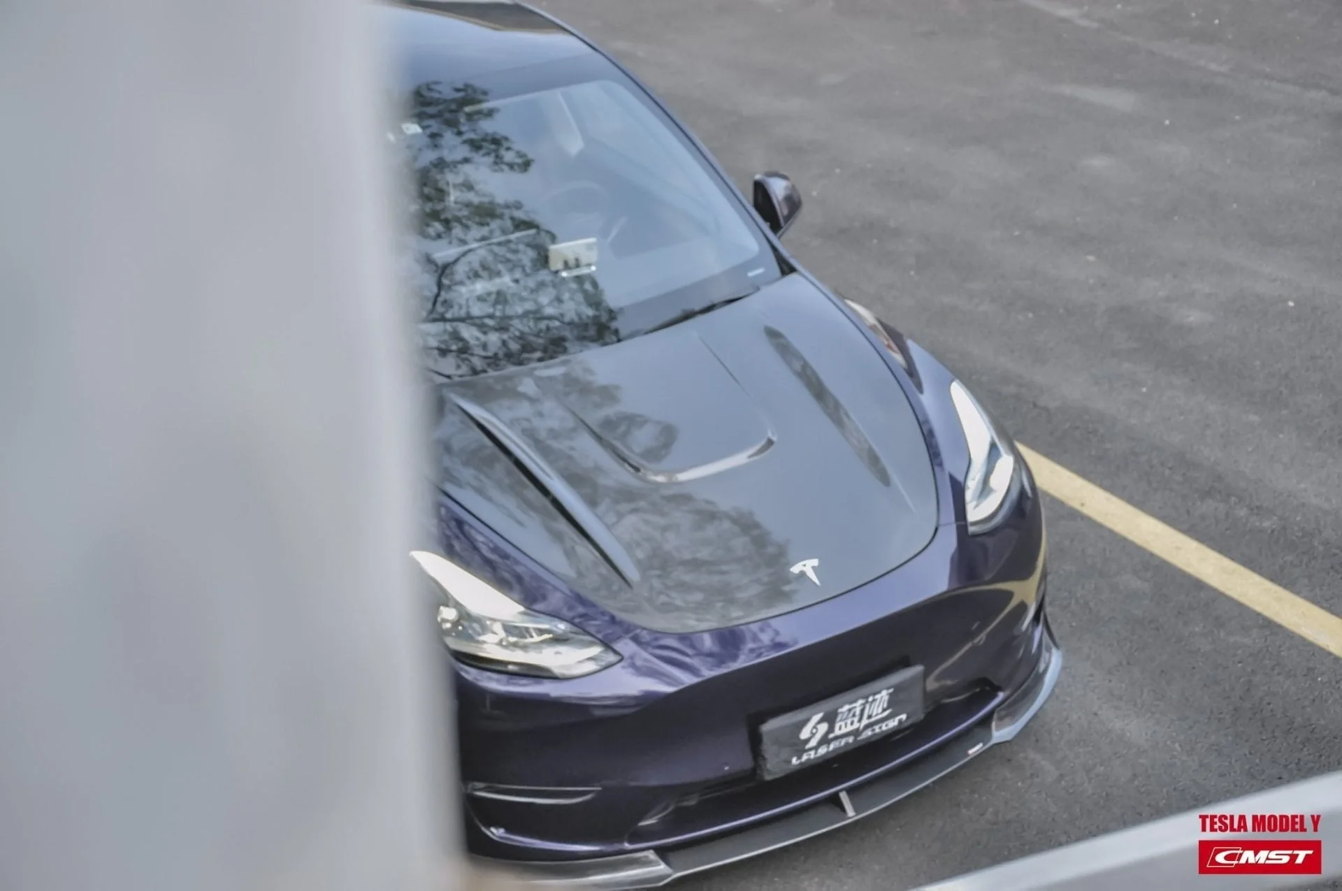 CMST Tuning Carbon Fiber Hood Bonnet Ver.1 for Tesla Model Y - Image 19