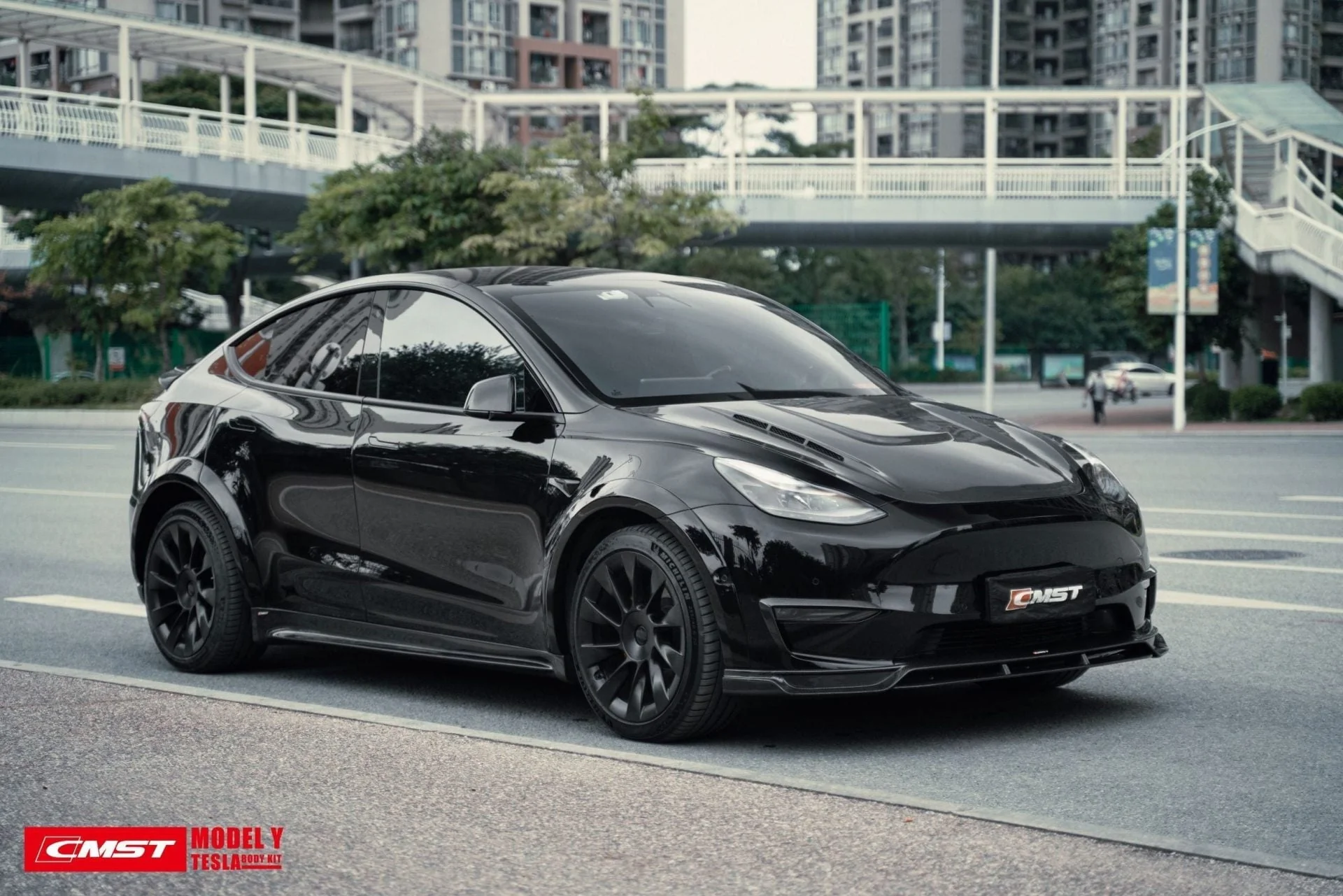 CMST Tuning Carbon Fiber Hood Bonnet Ver.1 for Tesla Model Y - Image 24