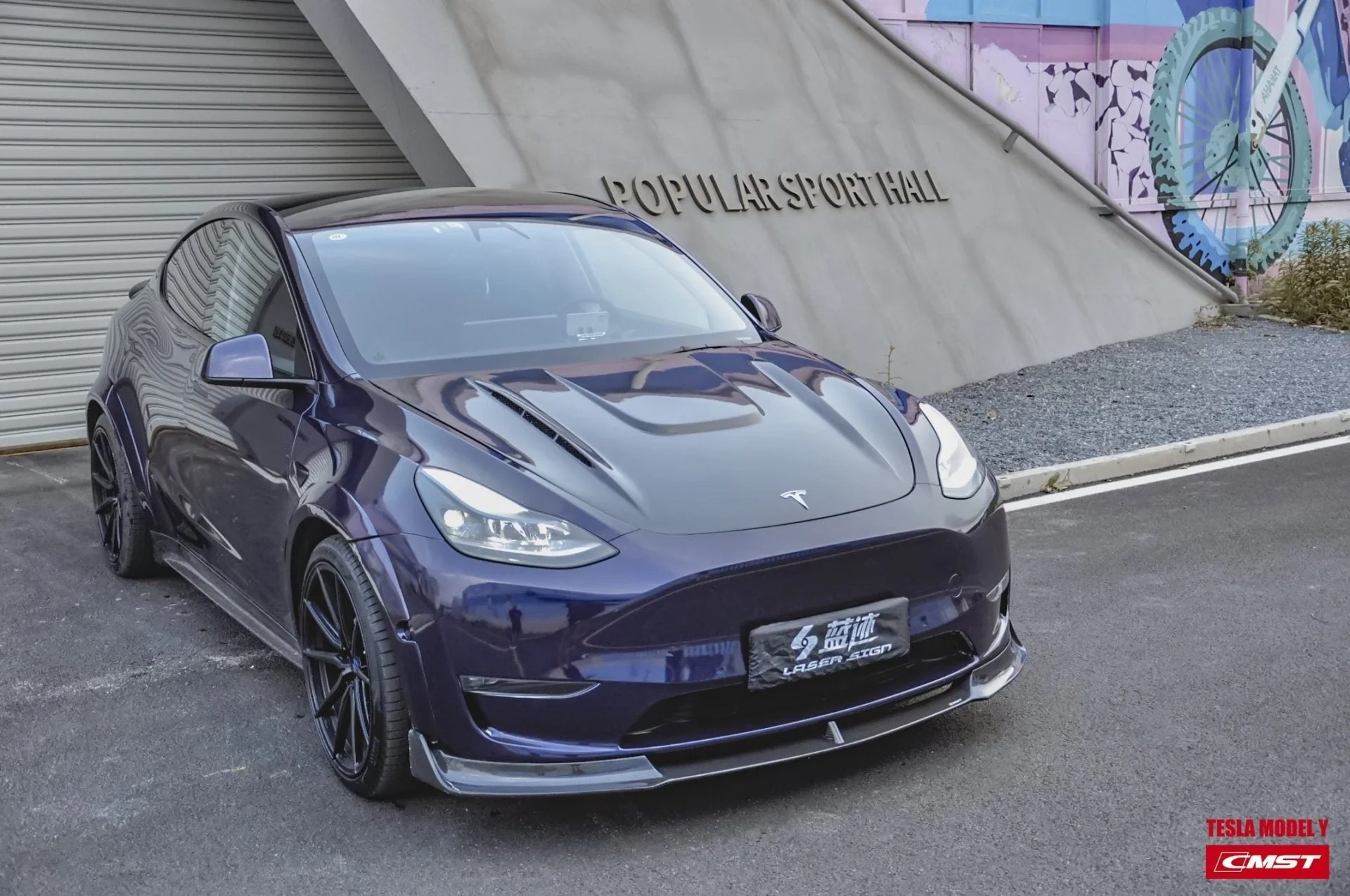 CMST Tuning Carbon Fiber Hood Bonnet Ver.1 for Tesla Model Y - Image 3