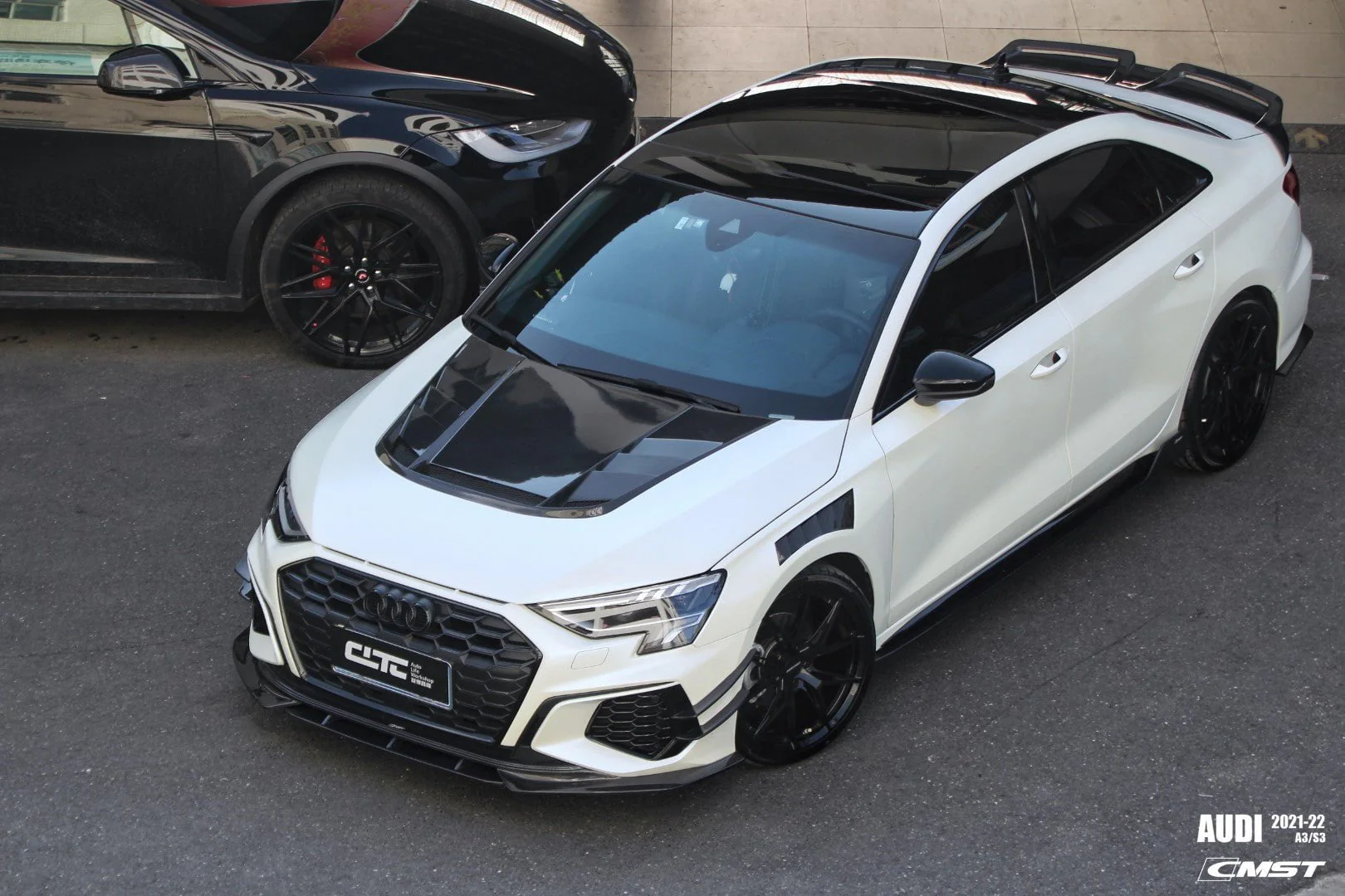 CMST Tuning Carbon Fiber Hood Bonnet Ver.2 for Audi RS3 S3 A3 8Y 2021-ON - Image 10