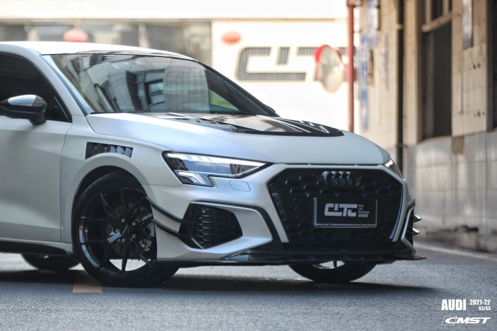 CMST Tuning Carbon Fiber Hood Bonnet Ver.2 for Audi RS3 S3 A3 8Y 2021-ON - Image 12