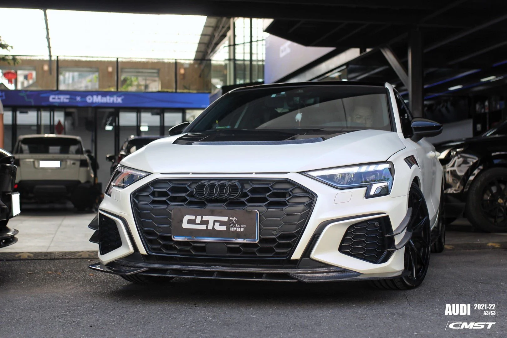 CMST Tuning Carbon Fiber Hood Bonnet Ver.2 for Audi RS3 S3 A3 8Y 2021-ON - Image 4