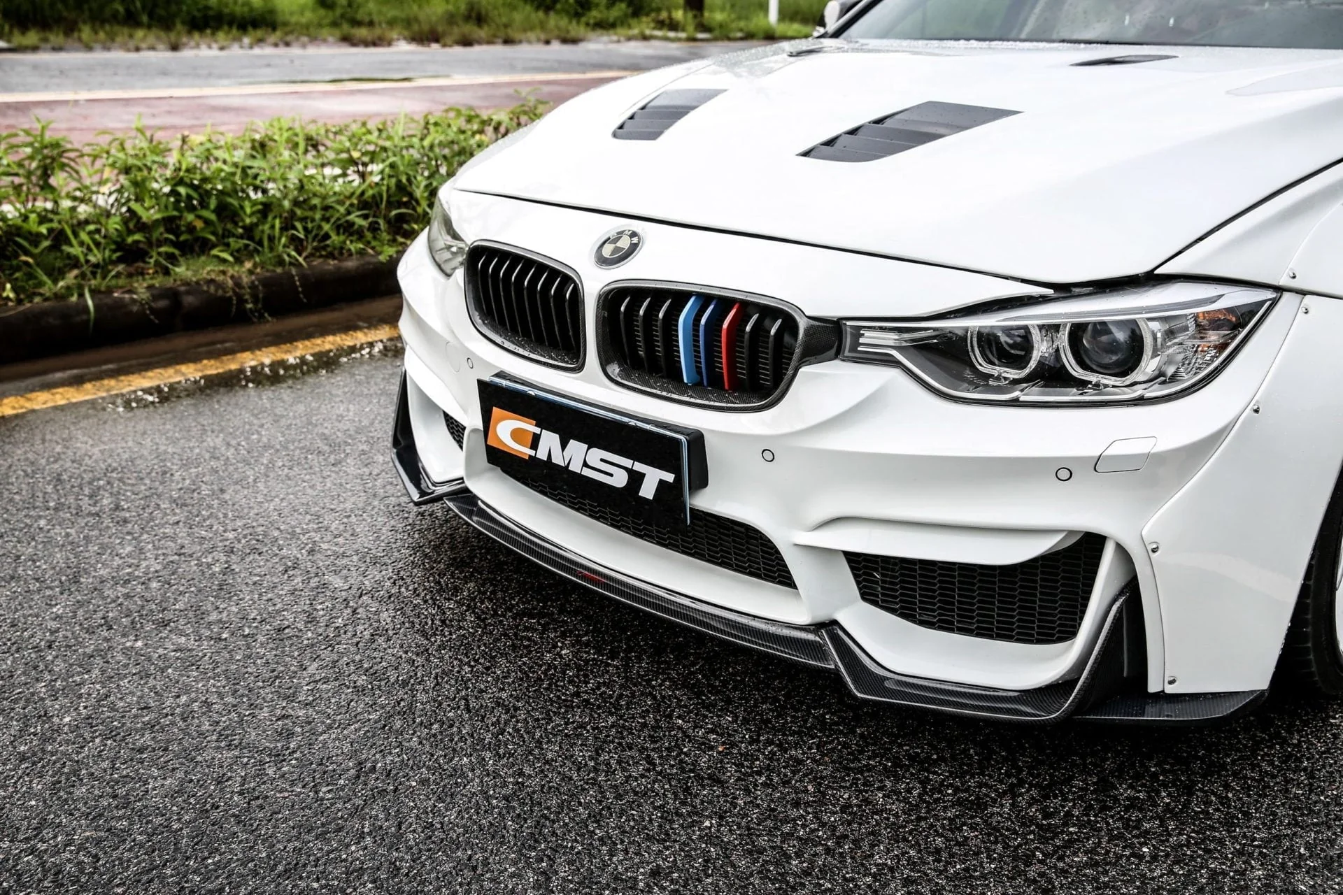 CMST Tuning Carbon Fiber Hood Bonnet Ver.3 for BMW 3 Series F30 F31 / 4 Series F32 F33 F36 2012-2020 - Image 19