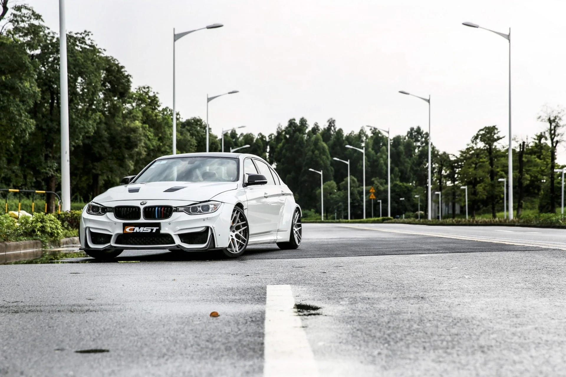 CMST Tuning Carbon Fiber Hood Bonnet Ver.3 for BMW 3 Series F30 F31 / 4 Series F32 F33 F36 2012-2020 - Image 22