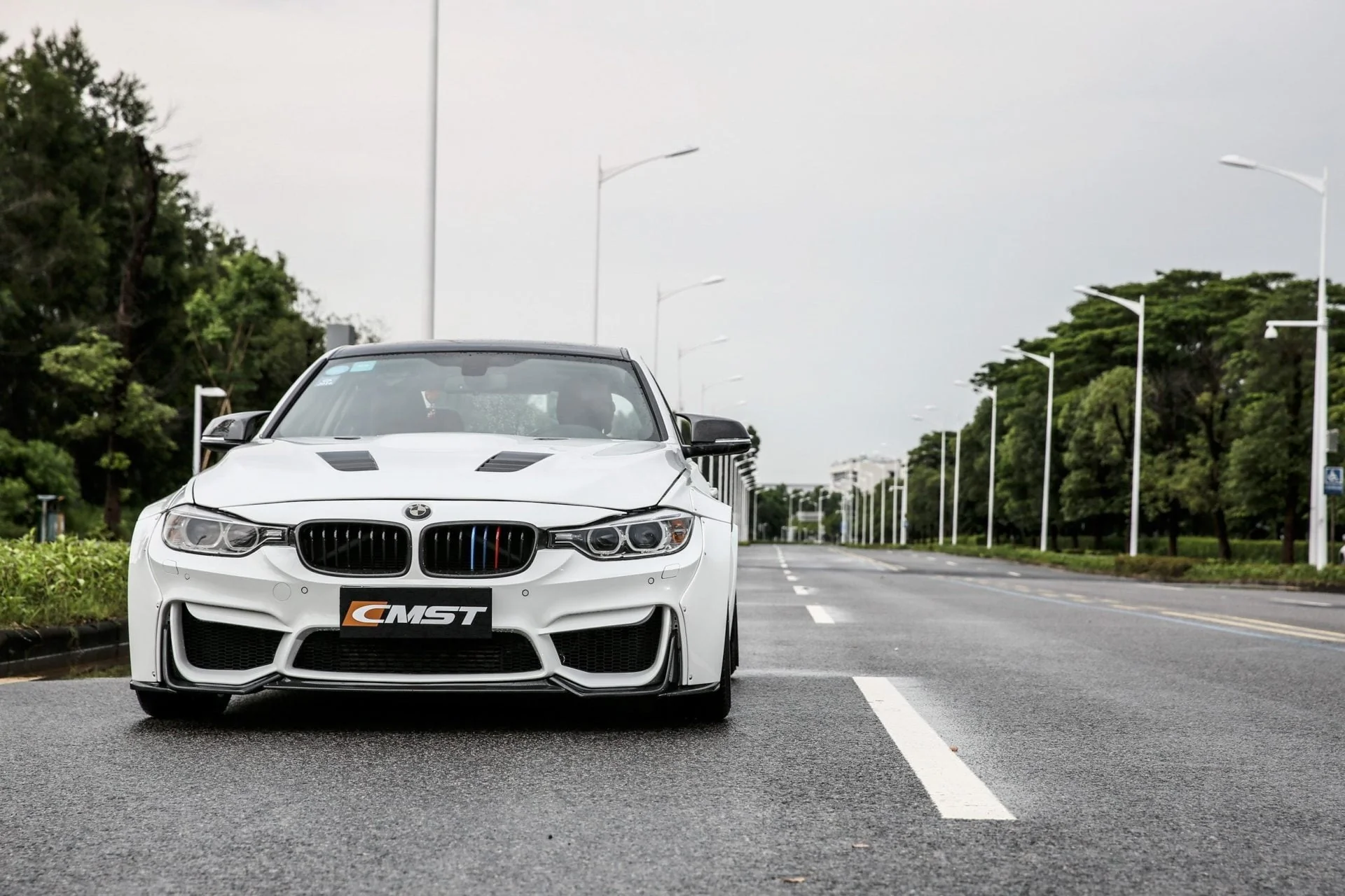 CMST Tuning Carbon Fiber Hood Bonnet Ver.3 for BMW 3 Series F30 F31 / 4 Series F32 F33 F36 2012-2020 - Image 24