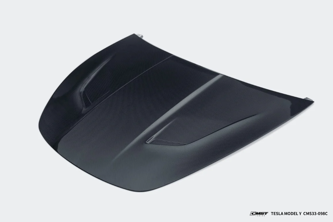CMST Tuning Carbon Fiber Hood Bonnet Ver.4 for Tesla Model Y - Image 3