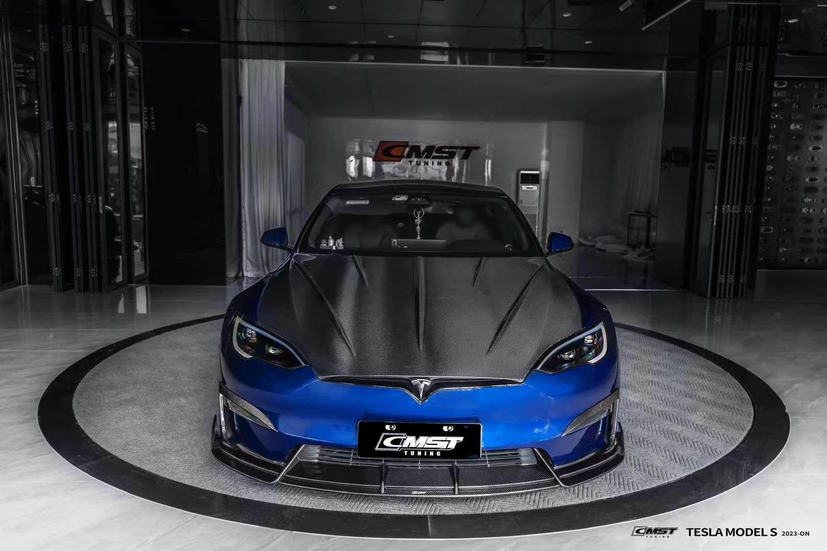 CMST Tuning Carbon Fiber Hood Ver.1 for Tesla Model S 2023+ - Image 2