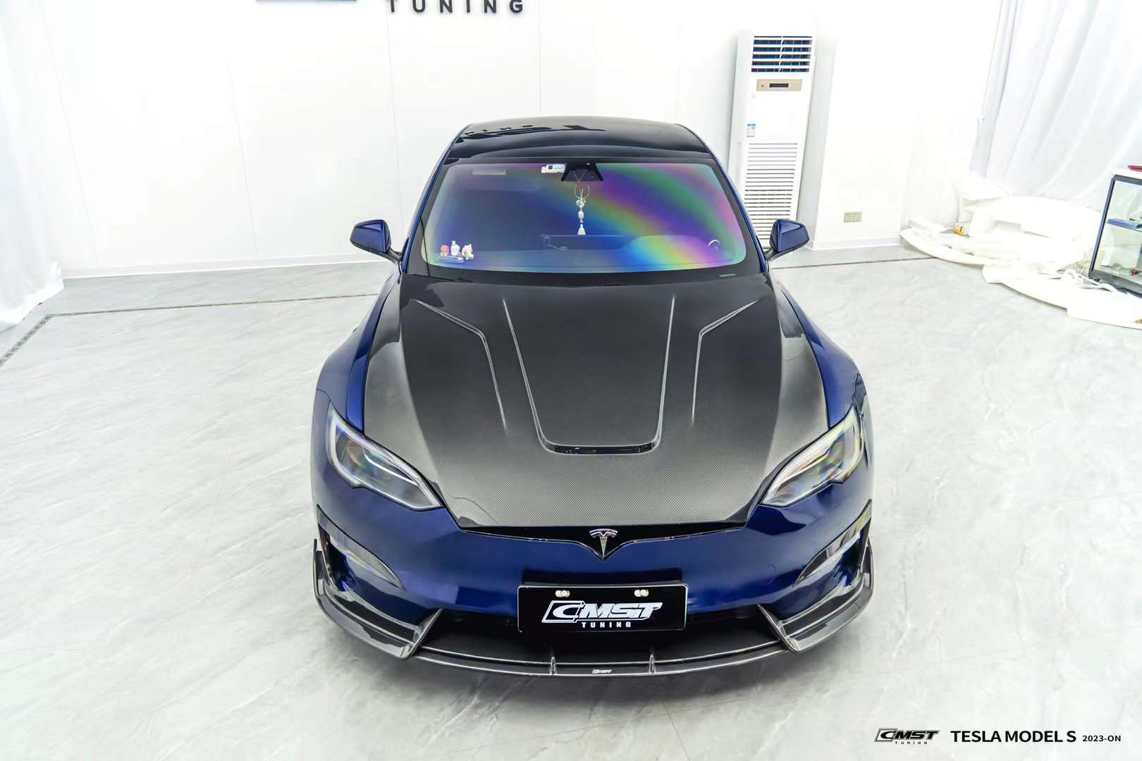 CMST Tuning Carbon Fiber Hood Ver.2 for Tesla Model S 2023+ - Image 3
