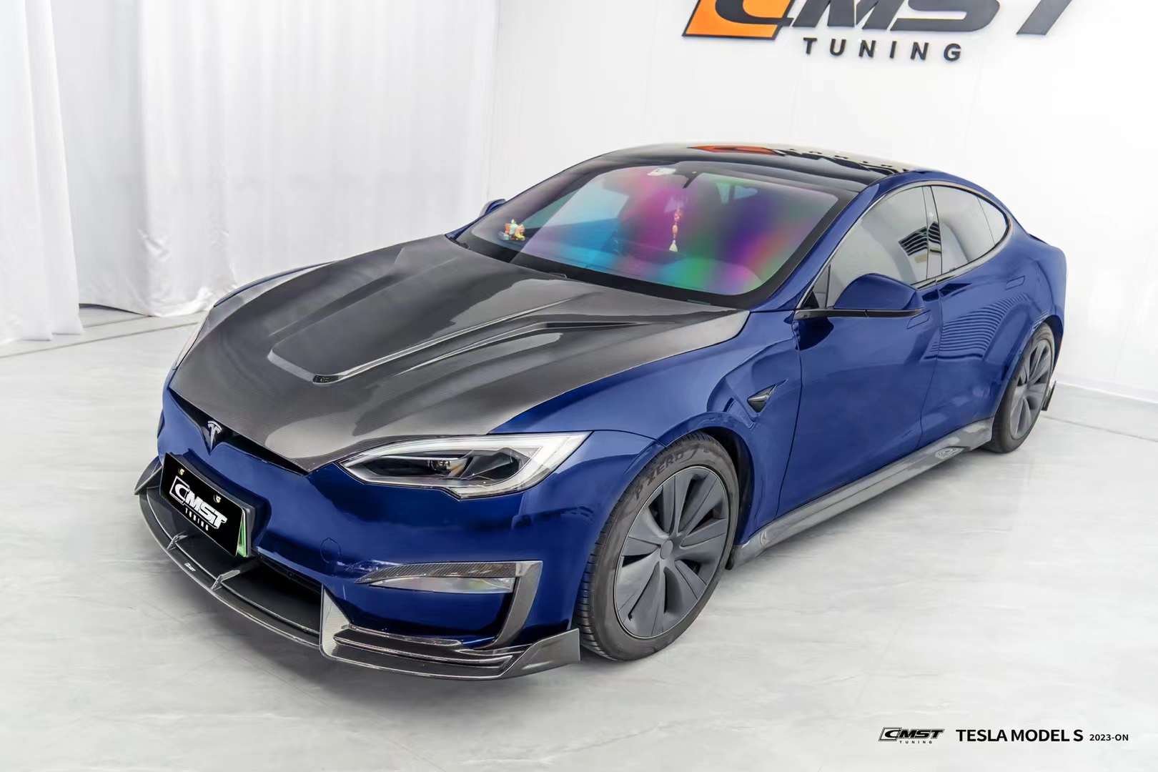 CMST Tuning Carbon Fiber Hood Ver.2 for Tesla Model S 2023+ - Image 4