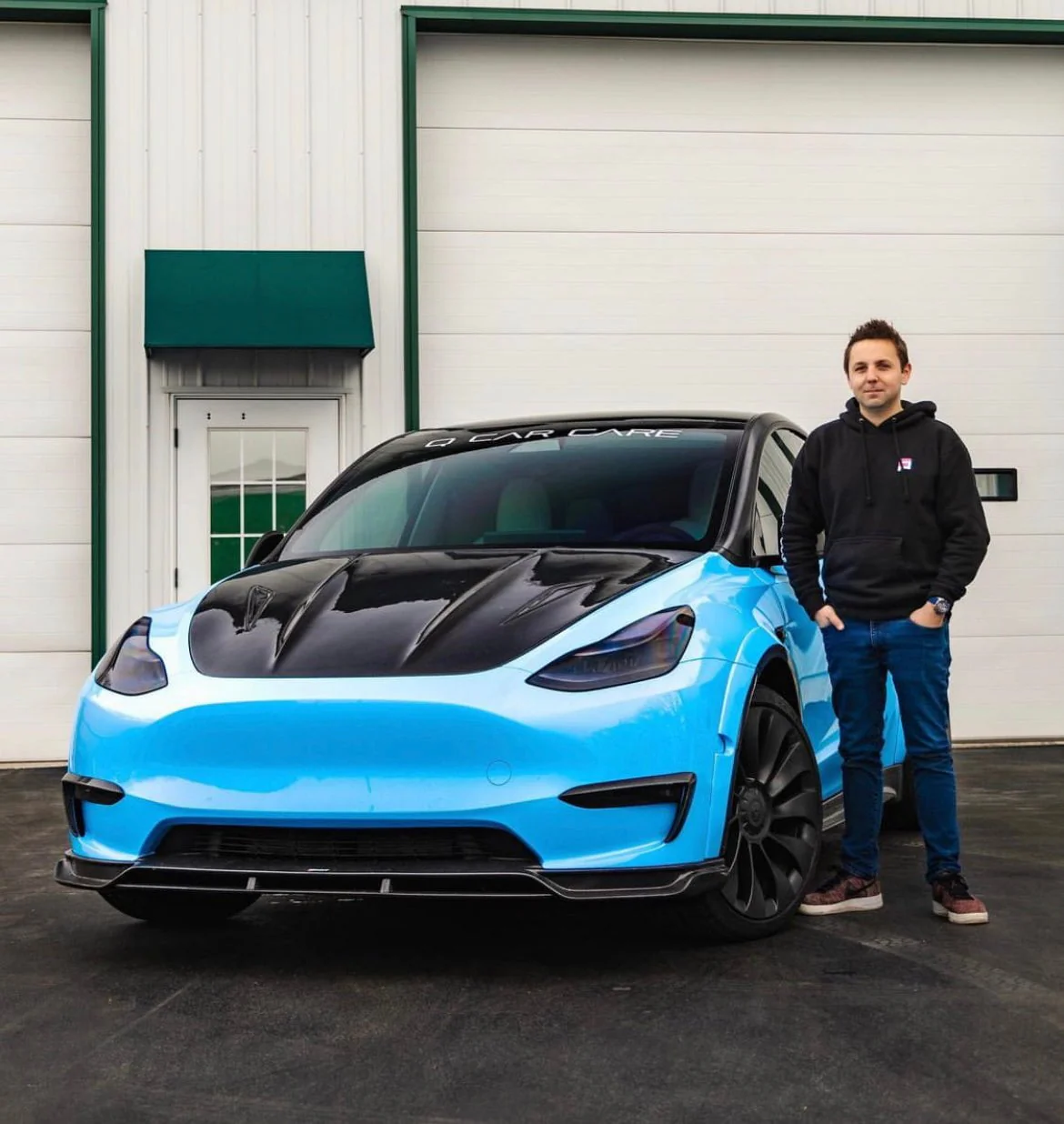CMST Tuning Carbon Fiber Hood Ver.2 for Tesla Model Y - Image 6