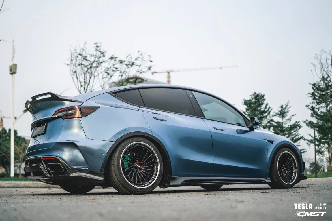 CMST Tuning Carbon Fiber Rear Bumper ver.1 for Tesla Model Y - Image 11
