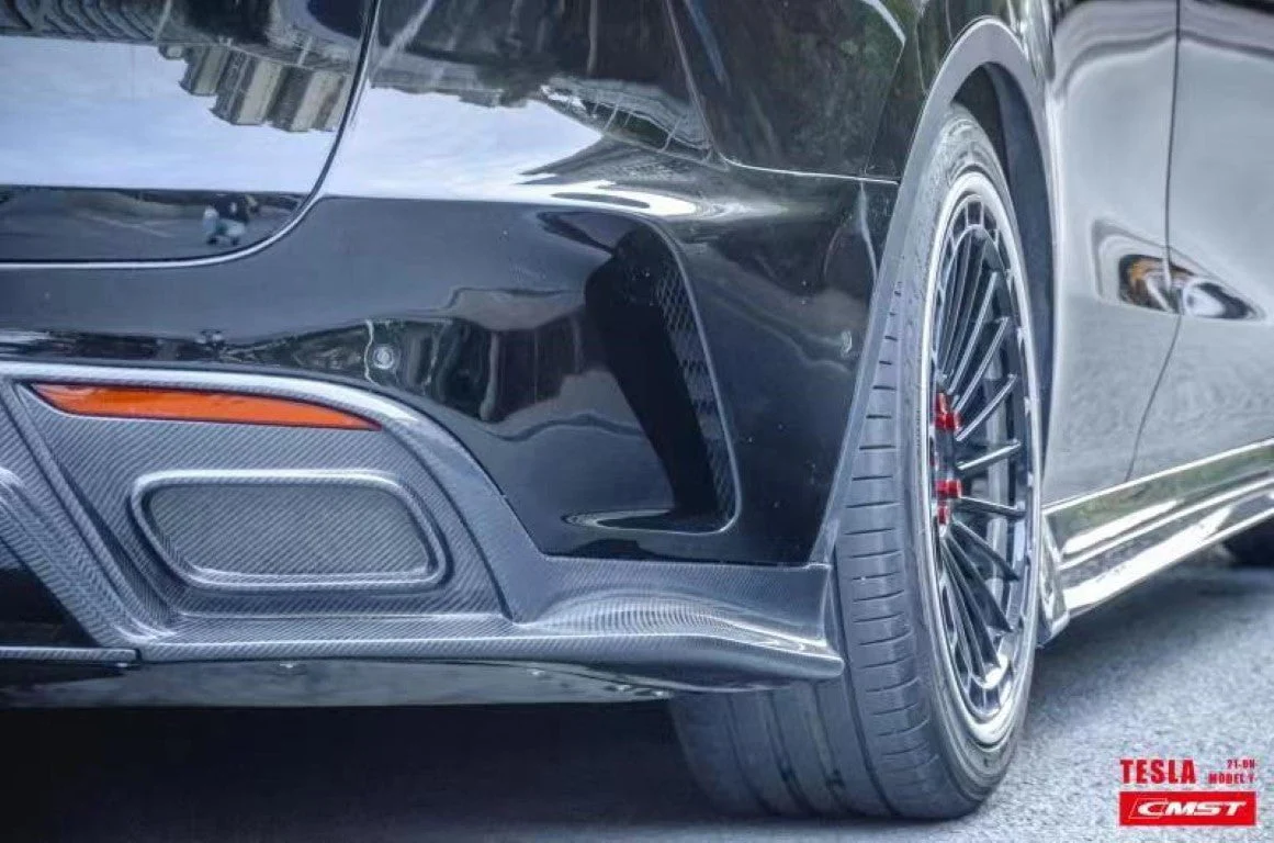 CMST Tuning Carbon Fiber Rear Bumper ver.1 for Tesla Model Y - Image 13
