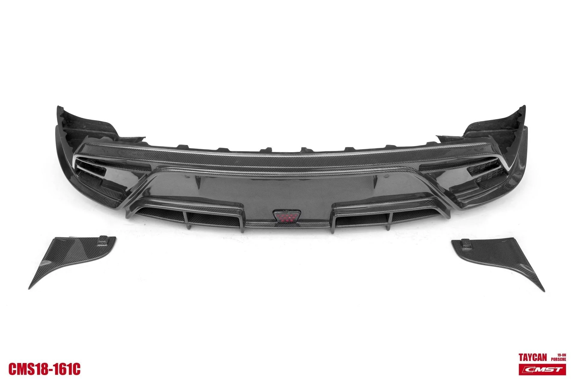 CMST Tuning Carbon Fiber Rear Diffuser & Canards for Porsche Taycan Base, 4S, and Gran Turismo - Image 8