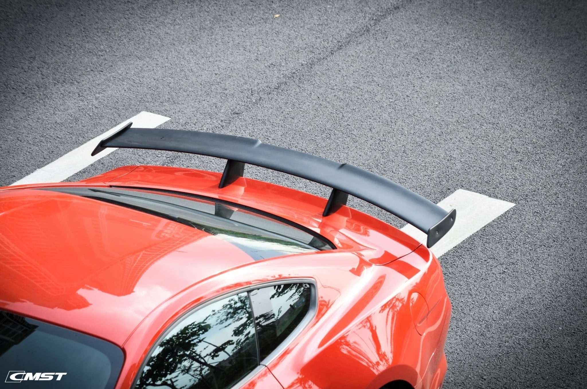 CMST Carbon Fiber Rear Spoiler Ver.1 for Ford Mustang S550 2015-ON - Image 3