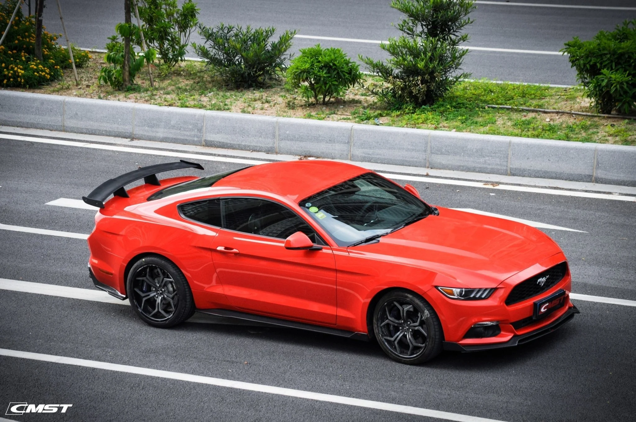 CMST Carbon Fiber Rear Spoiler Ver.1 for Ford Mustang S550 2015-ON - Image 7