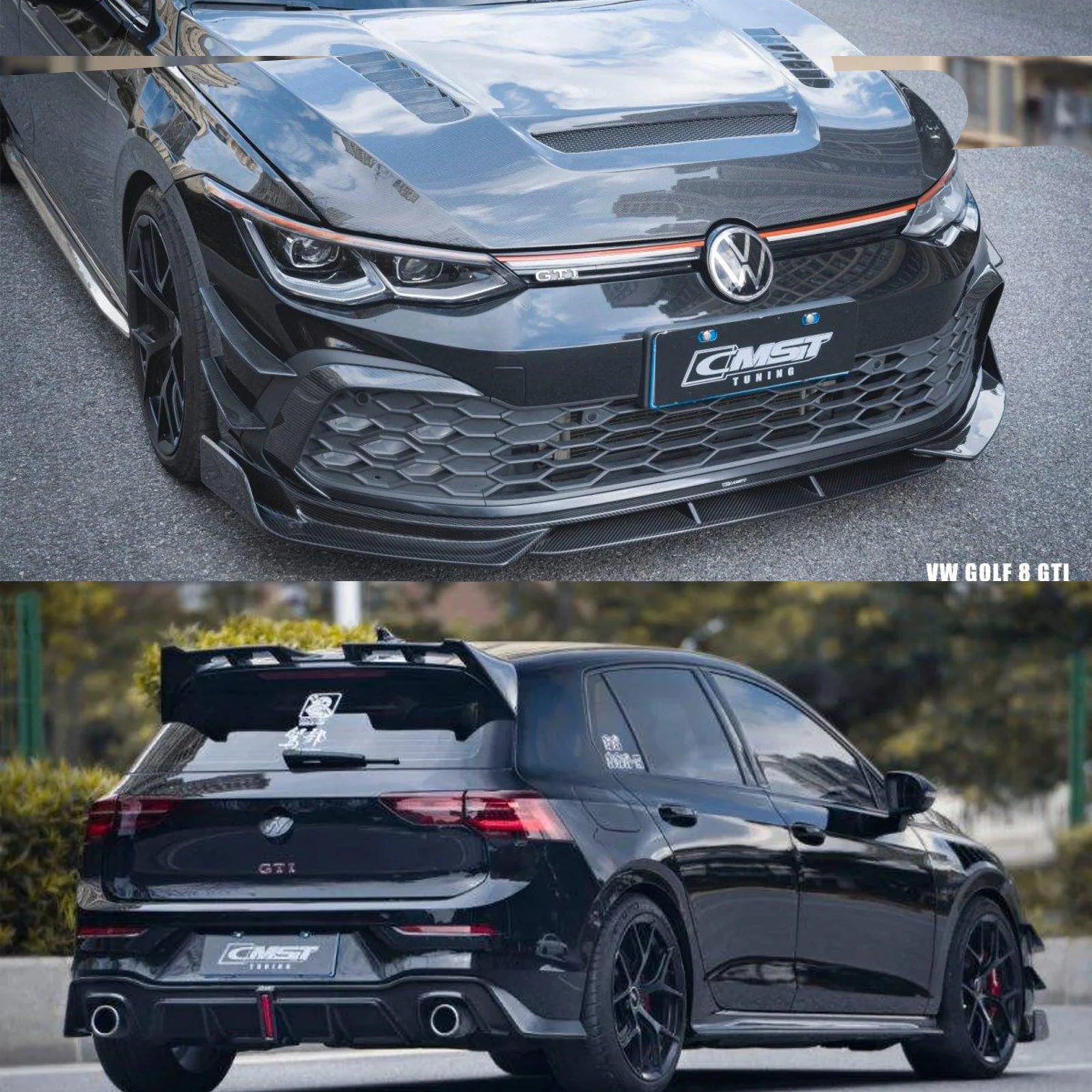 CMST Tuning Carbon Fiber Full Dry-Carbon Bodykit for Volkswagen GTI MK8 - Image 2