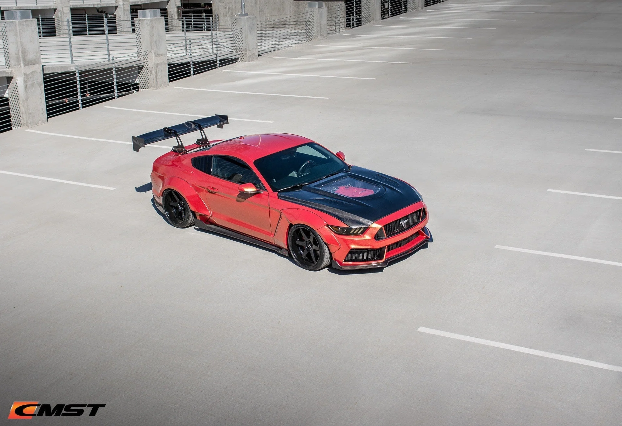 CMST Carbon Fiber Super GT Wing for Ford Mustang S550.1 2015-2022 - Image 10