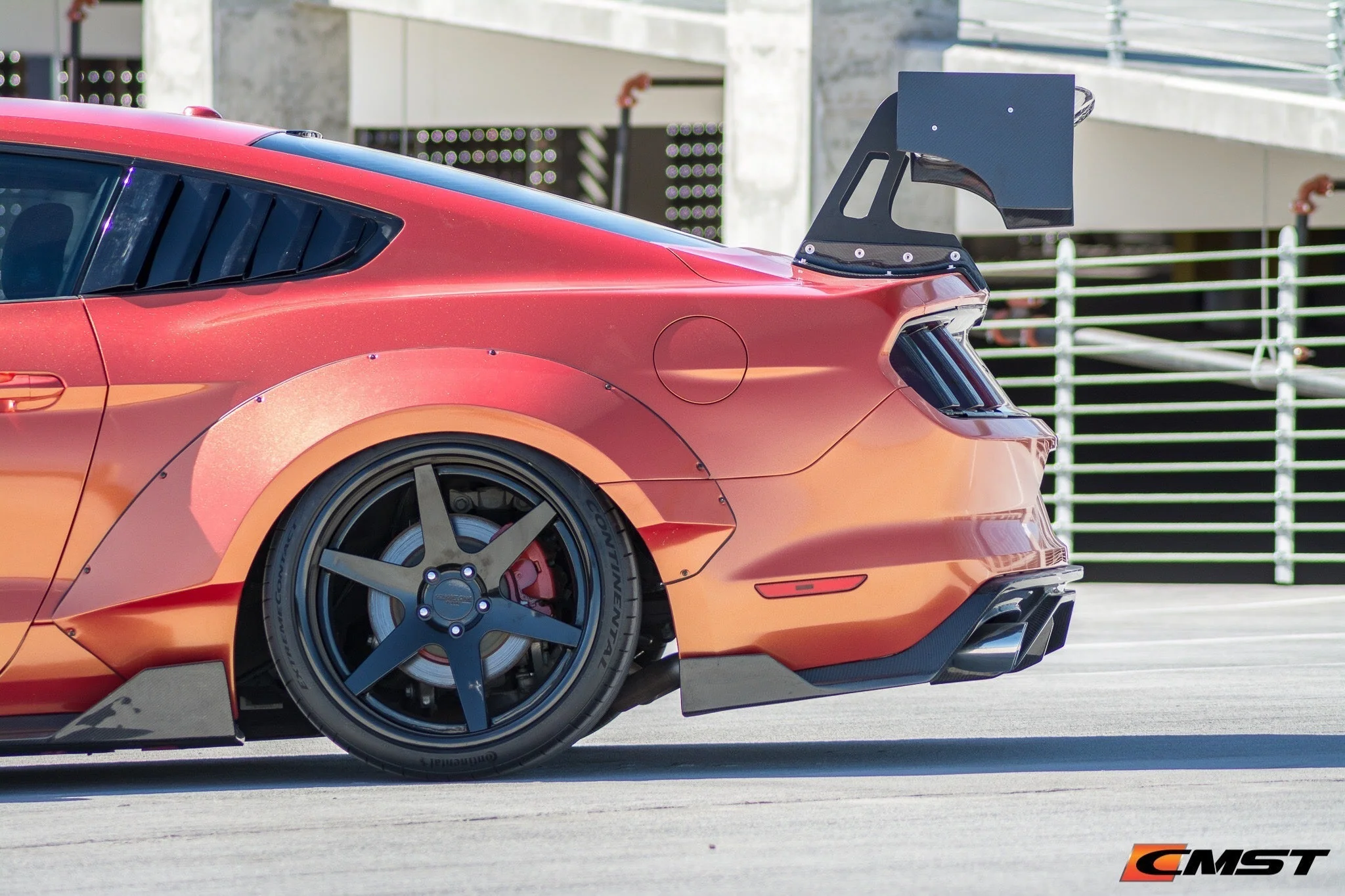 CMST Carbon Fiber Super GT Wing for Ford Mustang S550.1 2015-2022 - Image 11